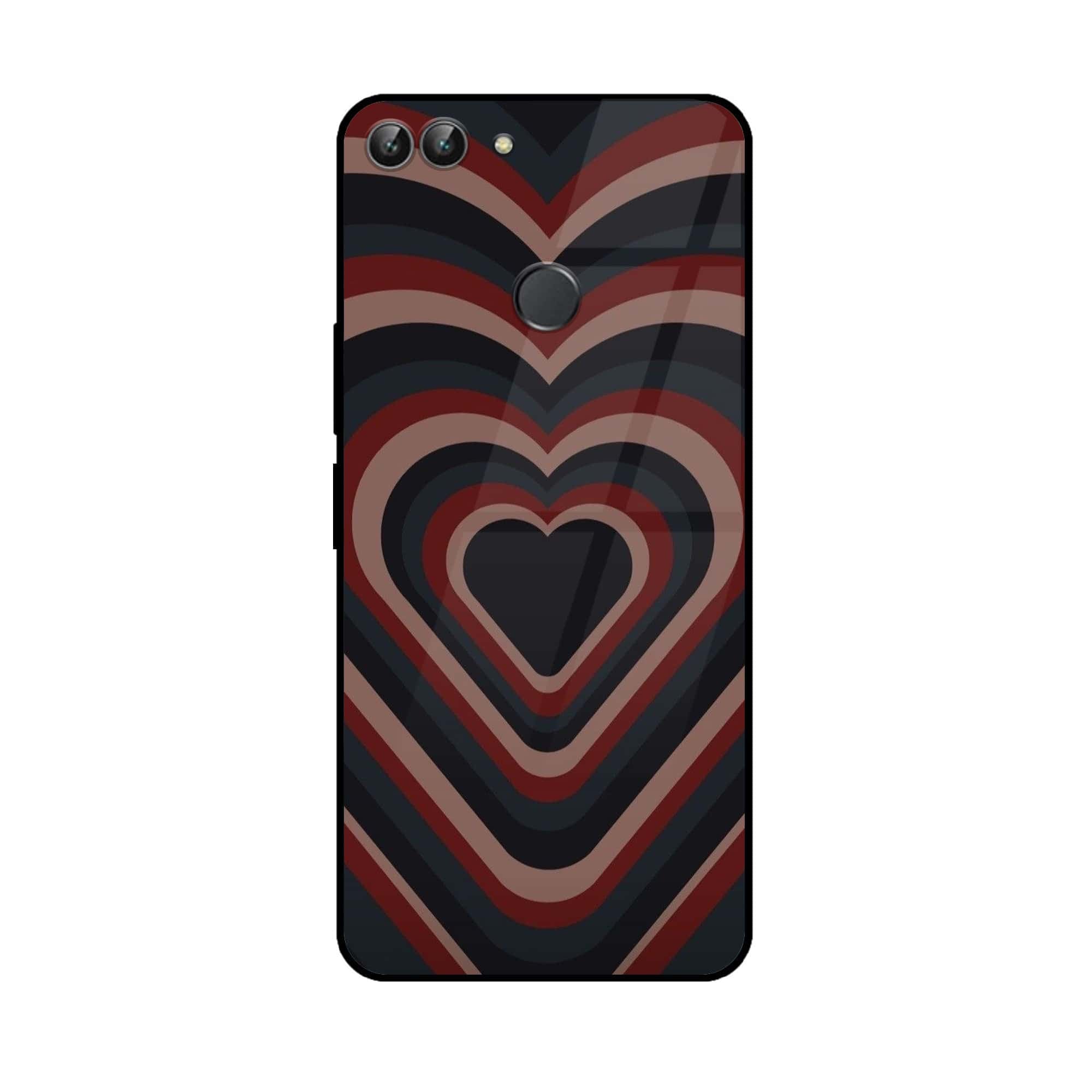 Huawei P Smart - Heart Beat 2.0 Series - Premium Printed Glass soft Bumper shock Proof Case