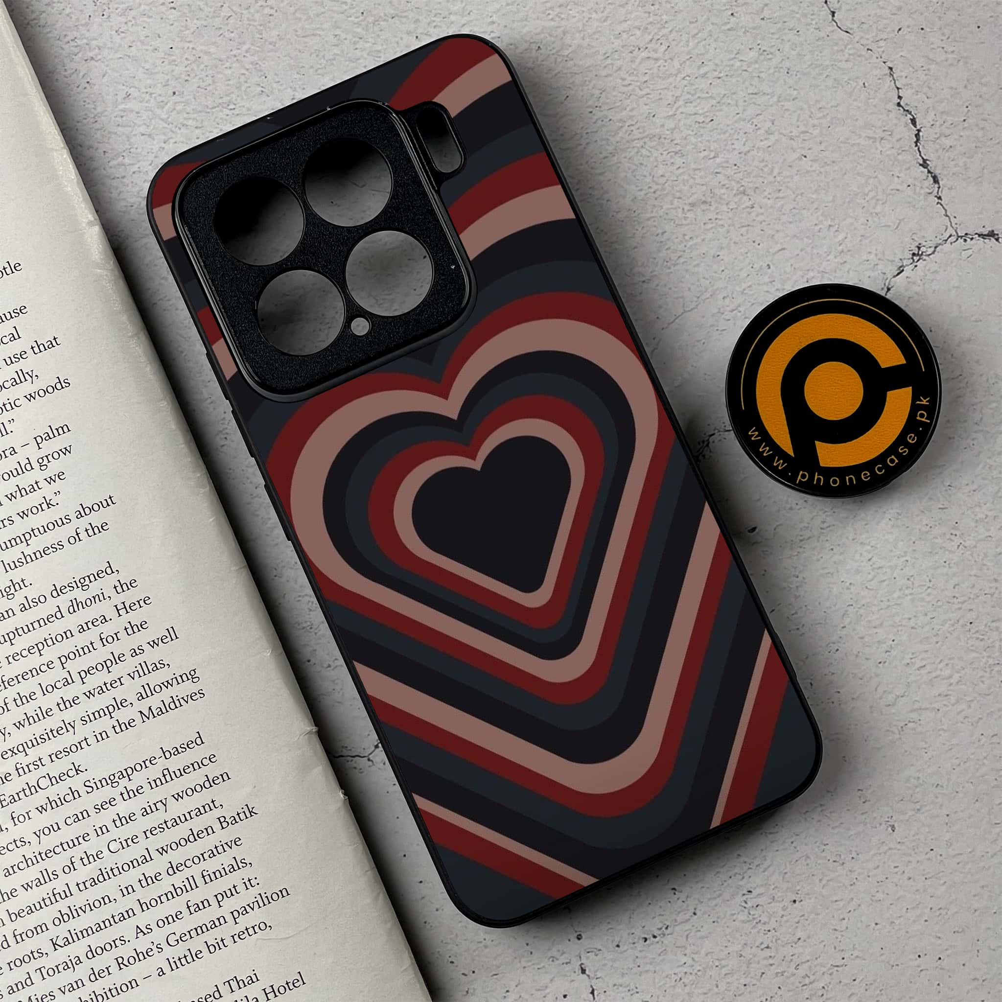 Xiaomi 15 - Heart Beat 2.0 Series - Premium Metal Printed soft Bumper shock Proof Case
