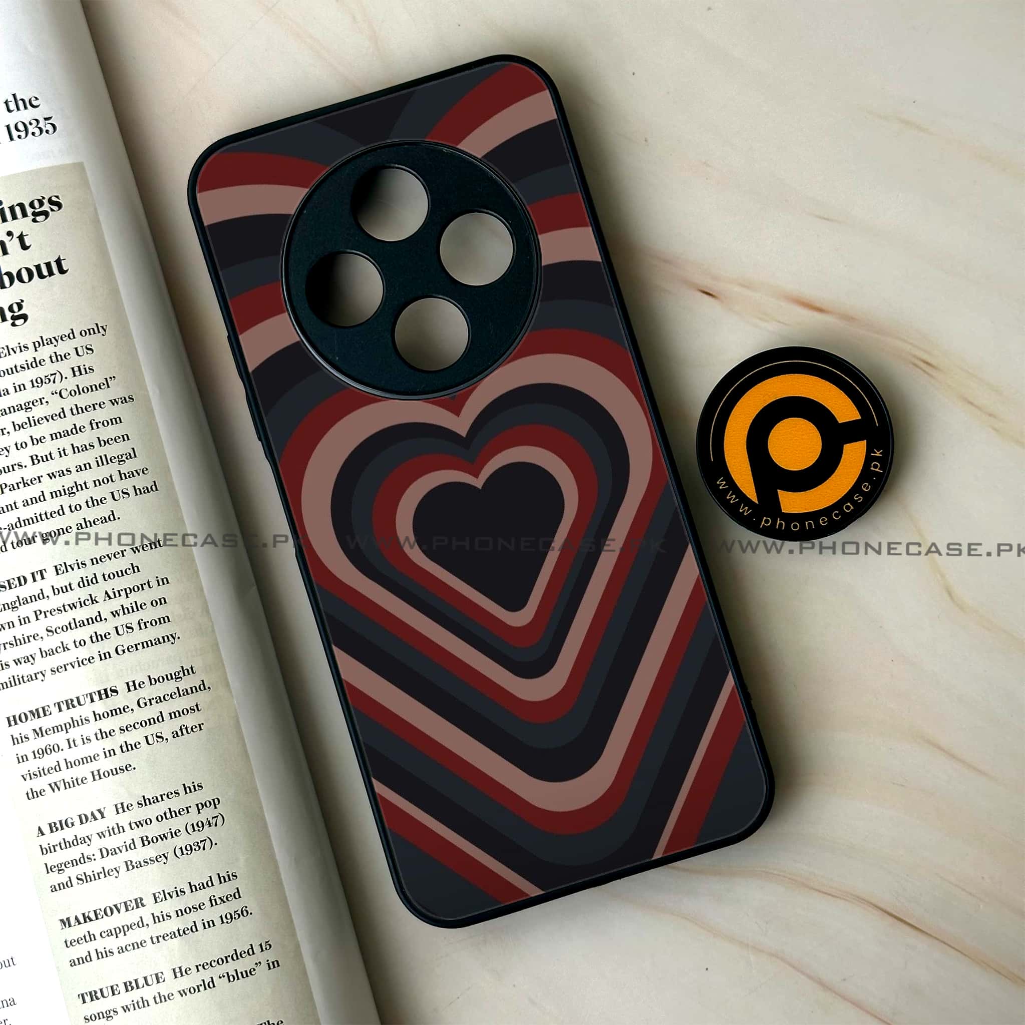 Oppo F27 Pro - Heart Beat 2.0 Series - Premium Metal Printed soft Bumper Shock Proof Case