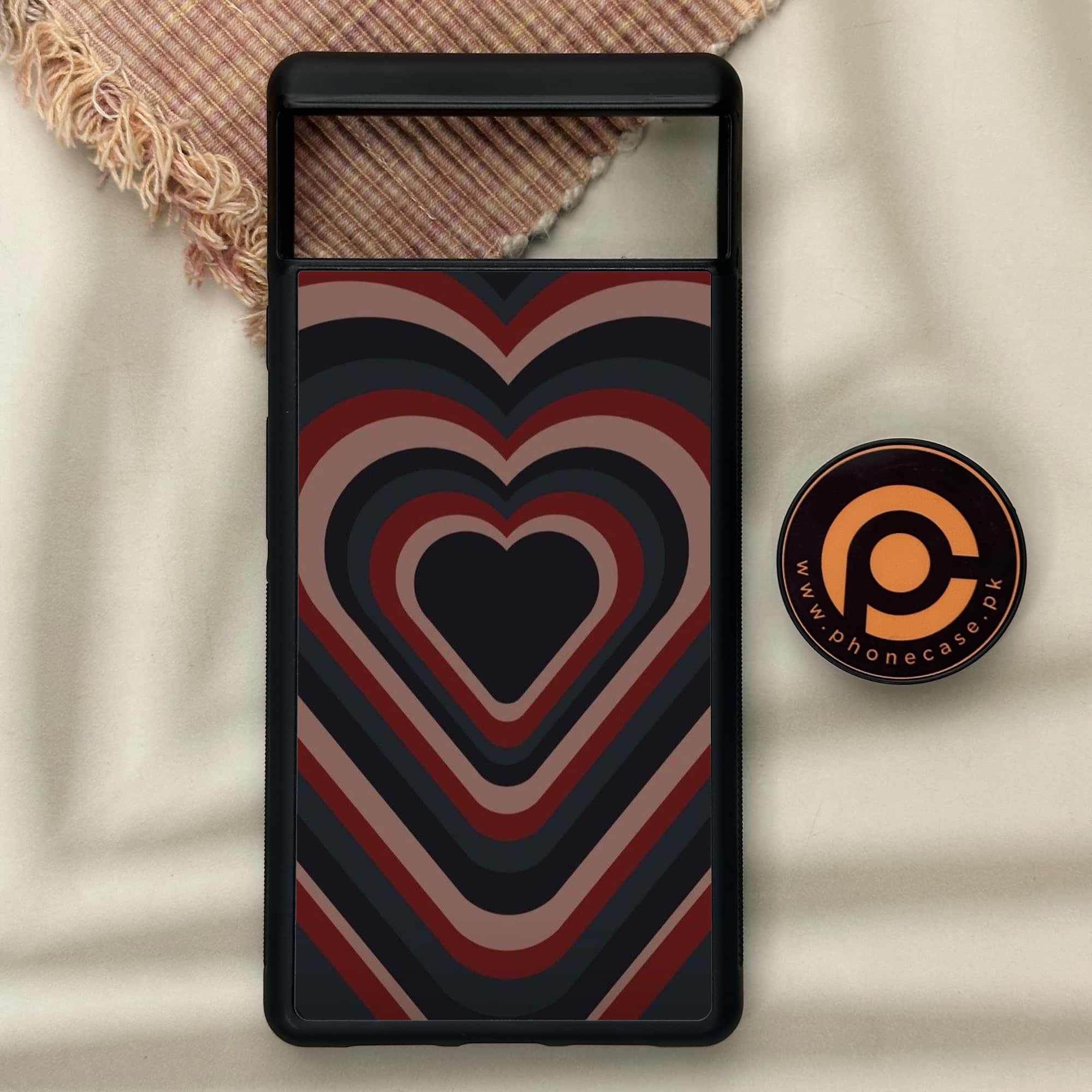 Google Pixel 6 - Heart Beat Series 2.0 - Premium Metal Printed soft Bumper Shock Proof Case