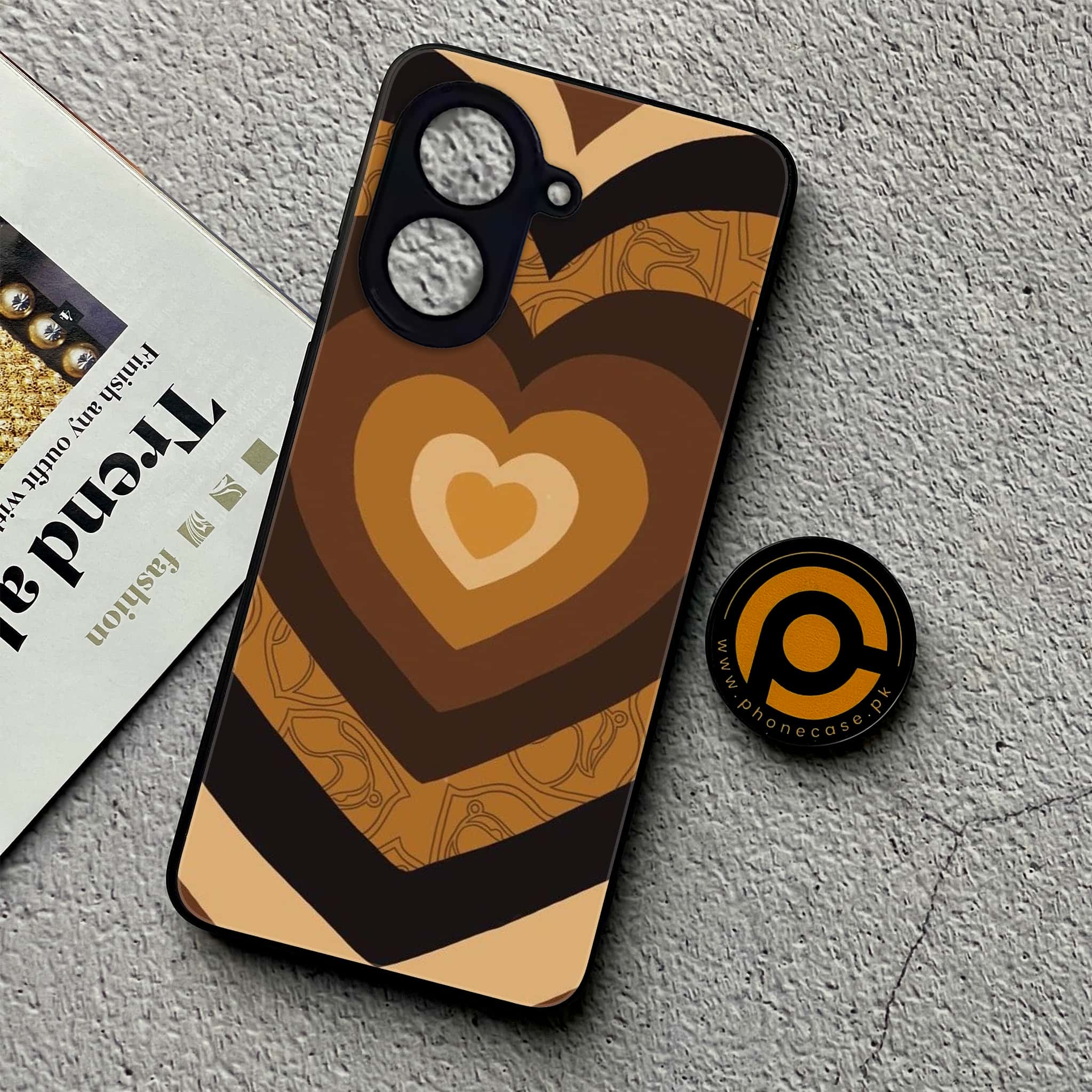 Xiaomi Redmi A5 - Heart Beat 2.0 Series - Premium Metal Printed soft Bumper shock Proof Case