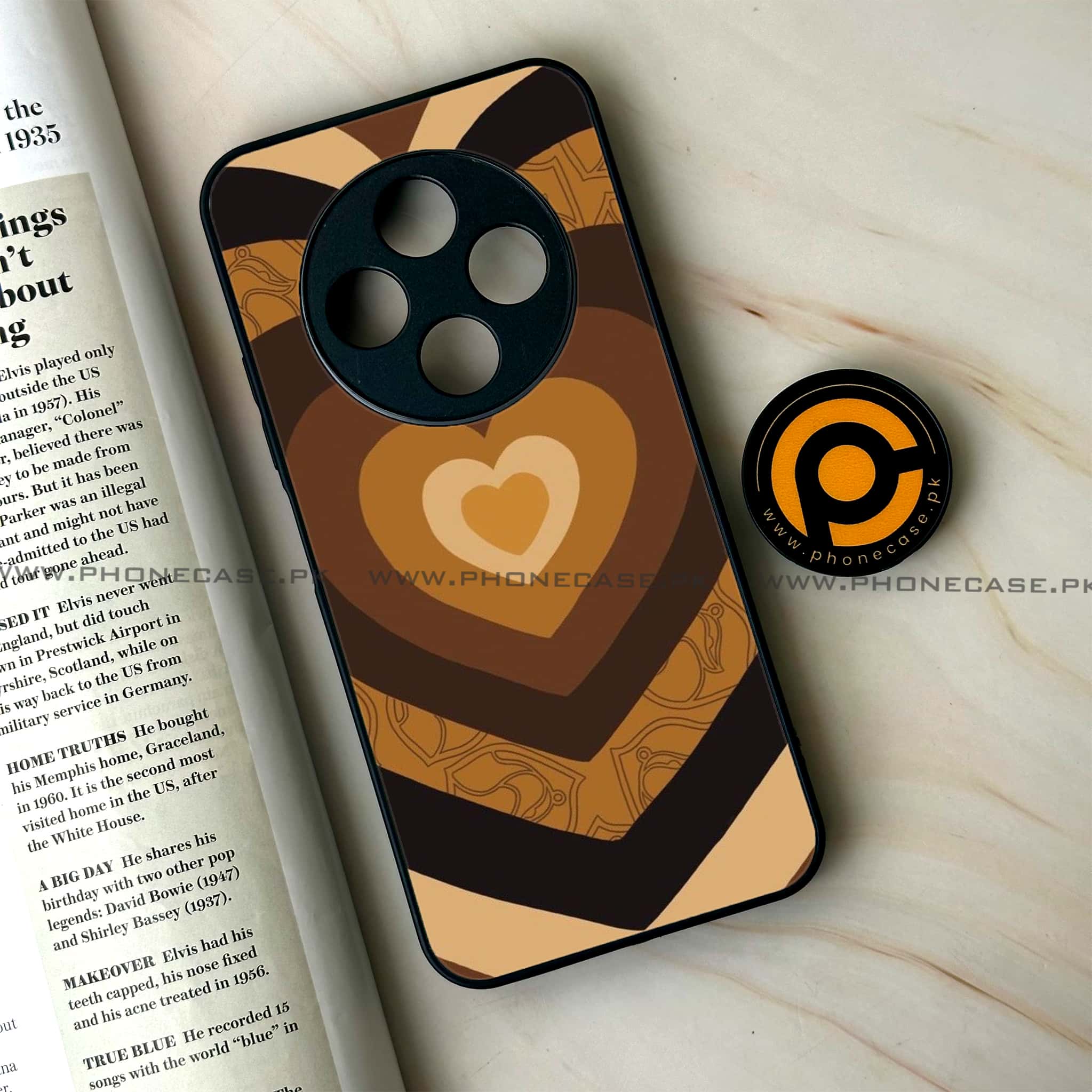 Oppo F27 Pro - Heart Beat 2.0 Series - Premium Metal Printed soft Bumper Shock Proof Case