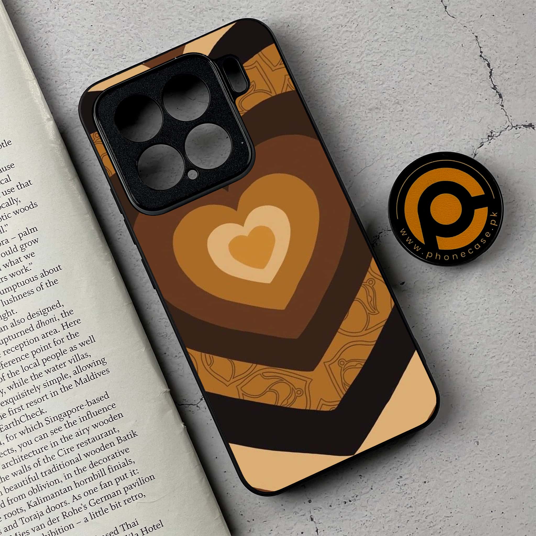 Xiaomi 15 - Heart Beat 2.0 Series - Premium Metal Printed soft Bumper shock Proof Case