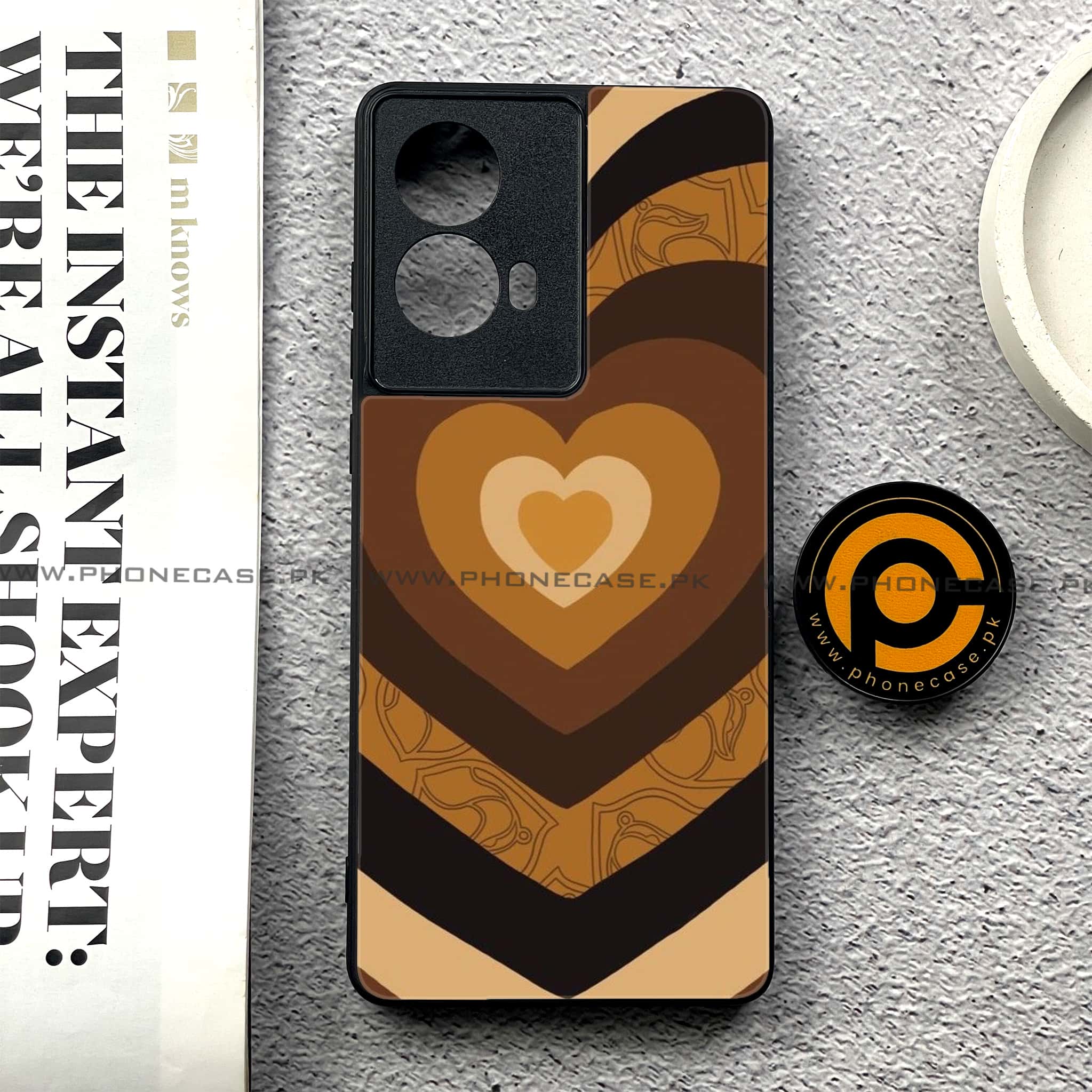 Moto G85 - Heart Beat 2.0 Series - Premium Printed Glass soft Bumper shock Proof Case