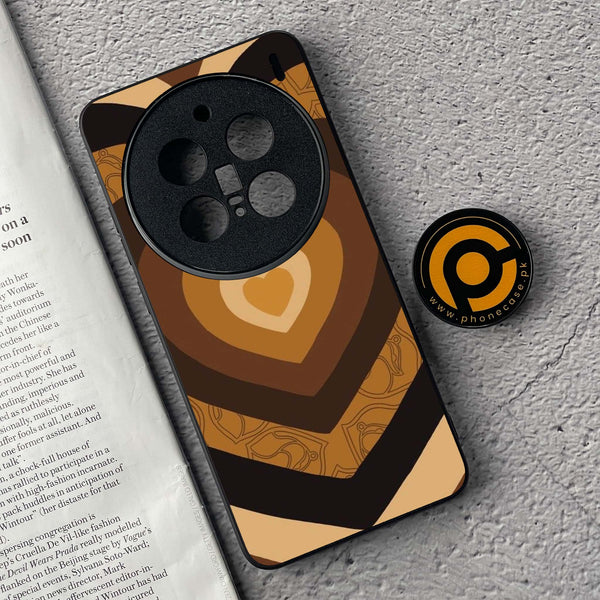 Vivo X200 Pro - Heart Beat 2.0 Design 5  - Premium Metal  Printed soft Bumper shock Proof Case  CS-34829
