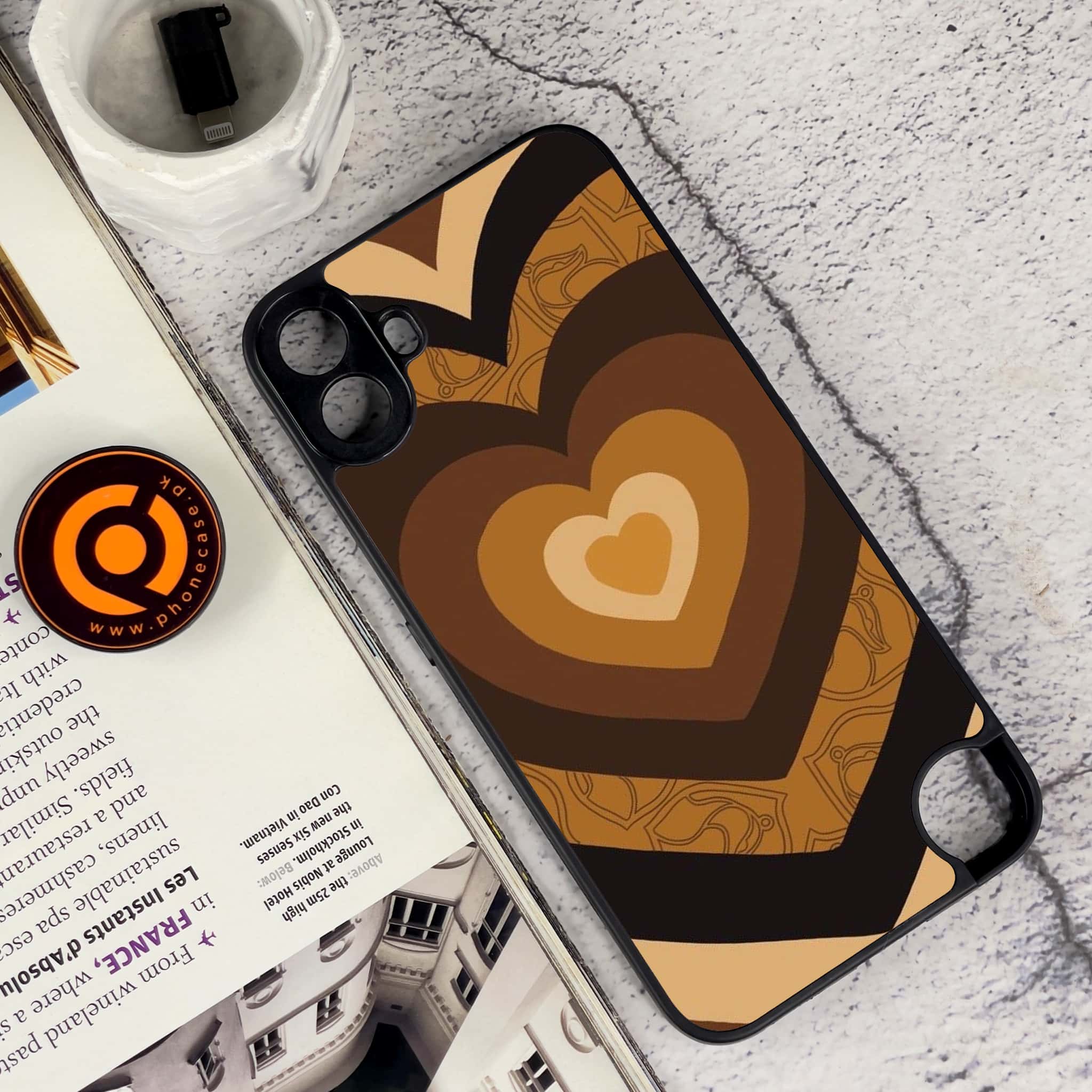 Nothing CMF Phone 1 - Heart Beat 2.0 Series - Premium Metal Printed soft Bumper Shock Proof Case