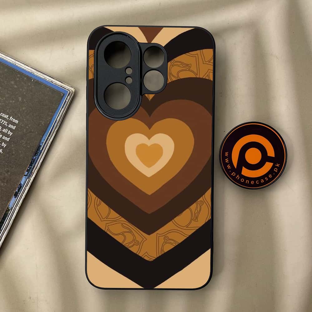 Vivo X200 FE - Heart Beat 2.0 Series - Premium Metal Printed soft Bumper Shock Proof Case