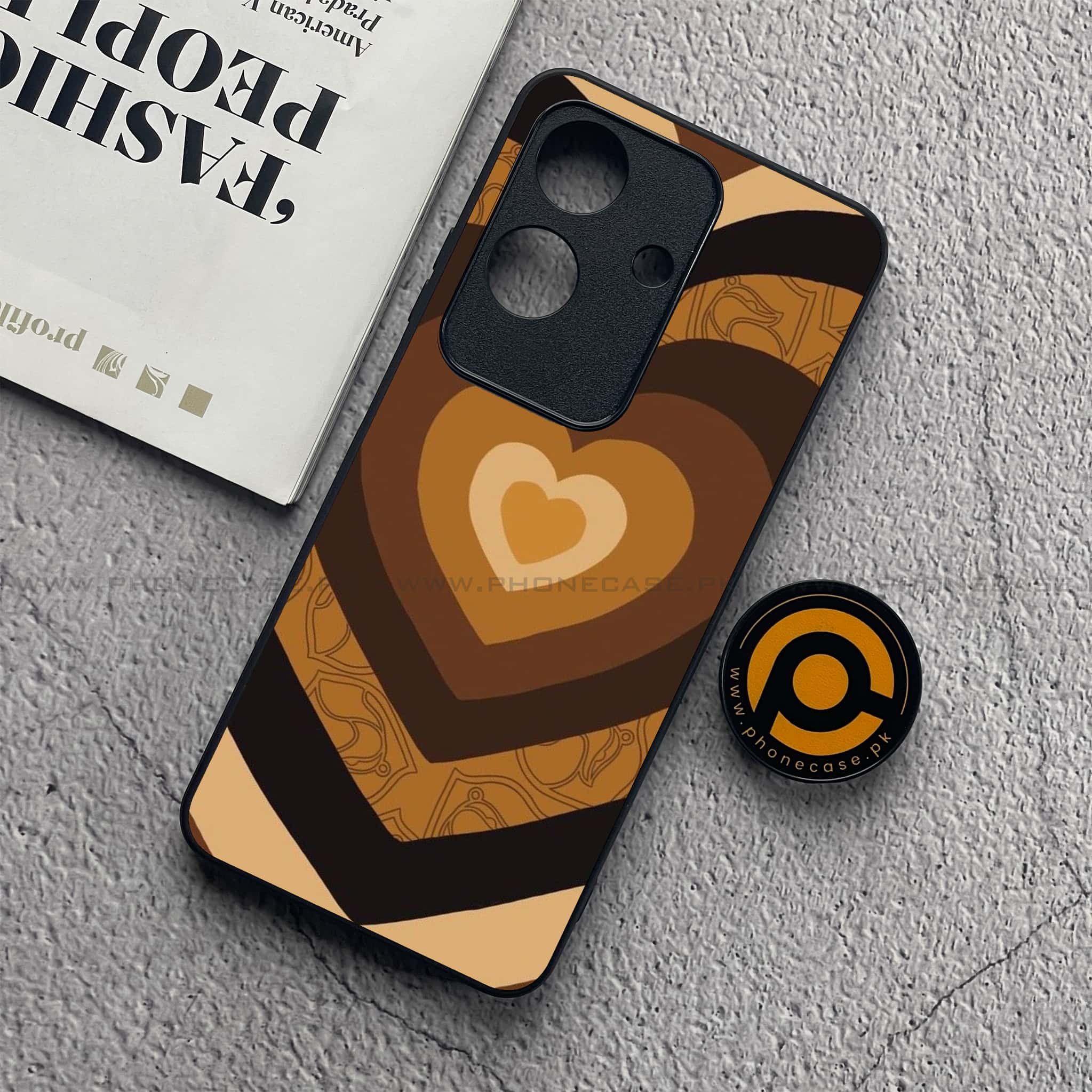 Realme Note 60x - Heart Beat 2.0 Series - Premium Metal  Printed soft Bumper shock Proof Case