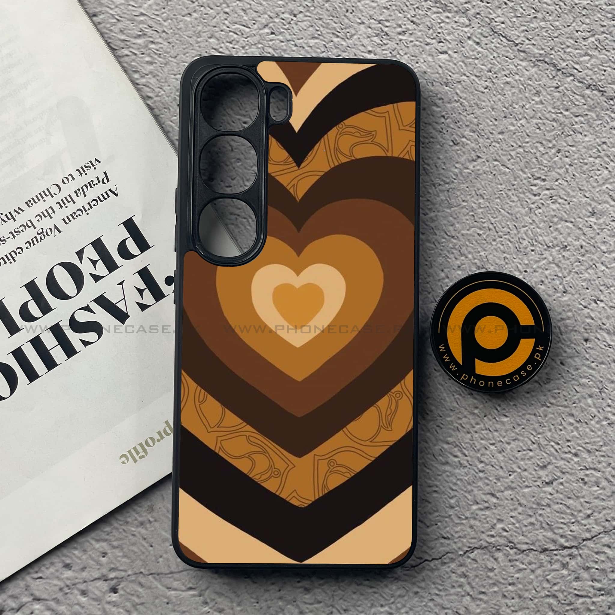 Vivo V40 Lite (IDN) - Heart Beat 2.0 Series - Premium Metal Printed soft Bumper Shock Proof Case