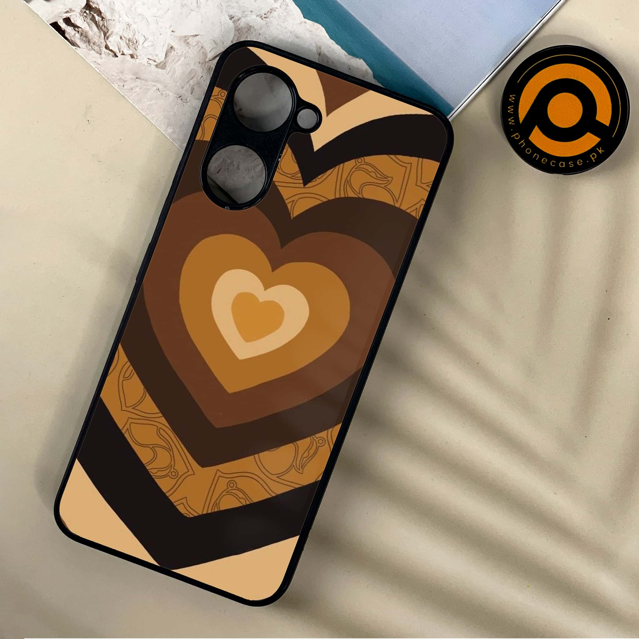 Vivo Y03 - Heart Beat 2.0 Series - Premium Printed Metal soft Bumper shock Proof Case