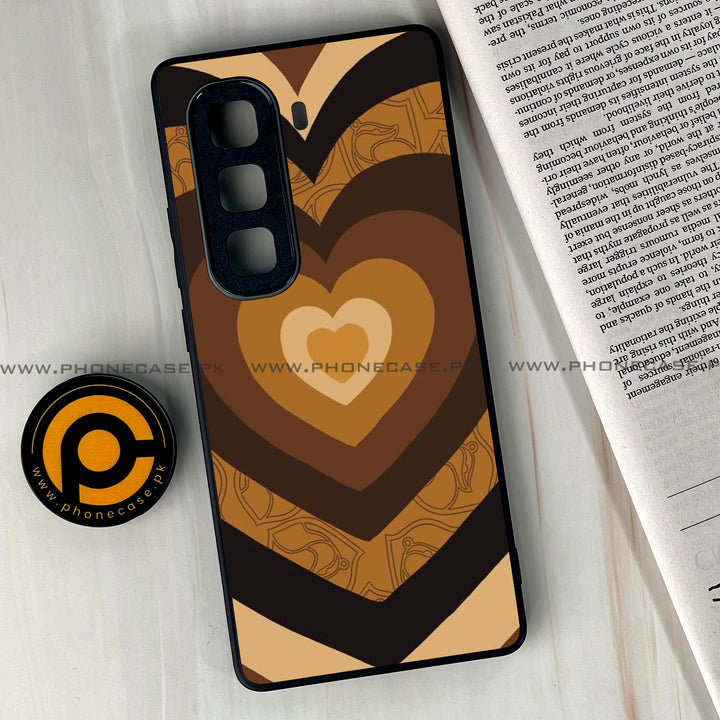 Infinix Hot 50 Pro Plus - Heart Beat 2.0 Design 5- Premium Metal Printed soft Bumper shock Proof Case CS-47330