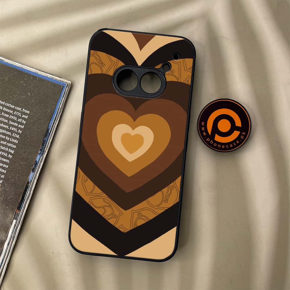 Nothing Phone (2a) - Heart Beat 2.0 Series - Premium Metal Printed soft Bumper Shock Proof Case