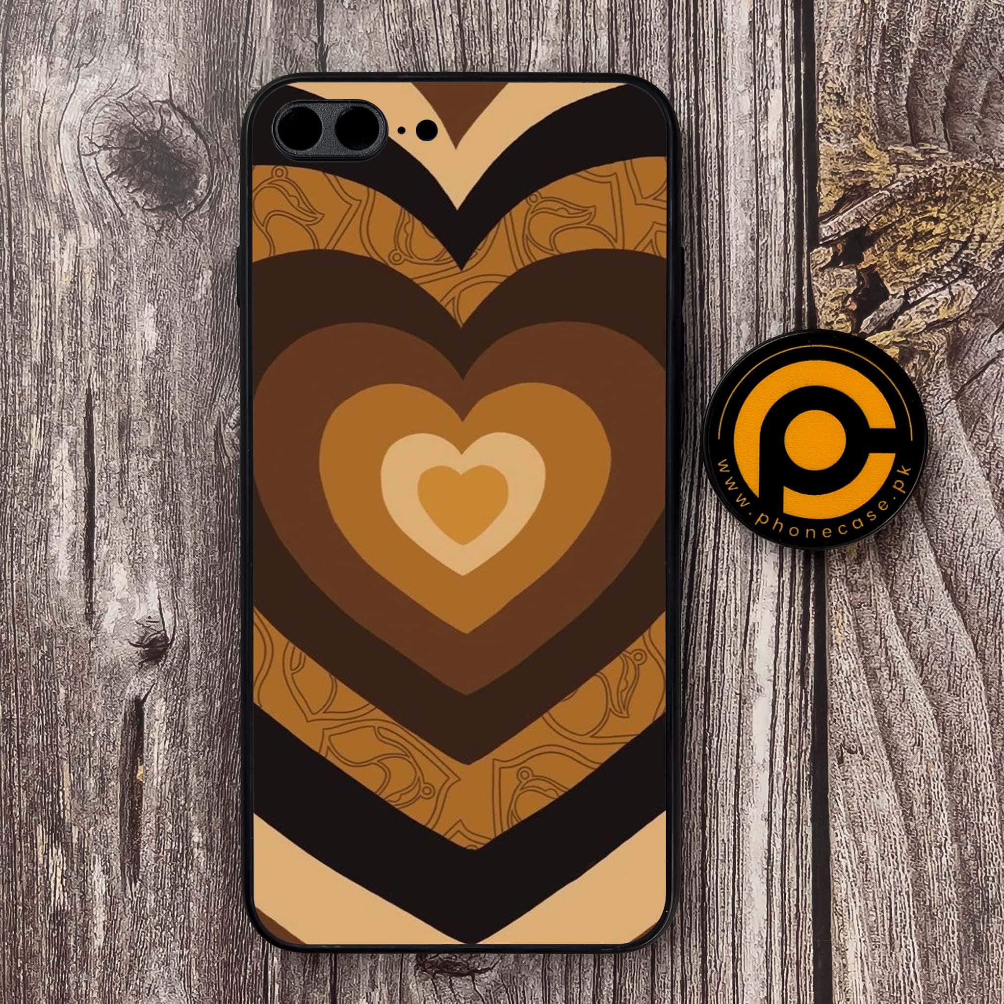 iPhone 7 Plus - Heart Beat Series 2.0 - Premium Metal Printed soft Bumper shock Proof Case