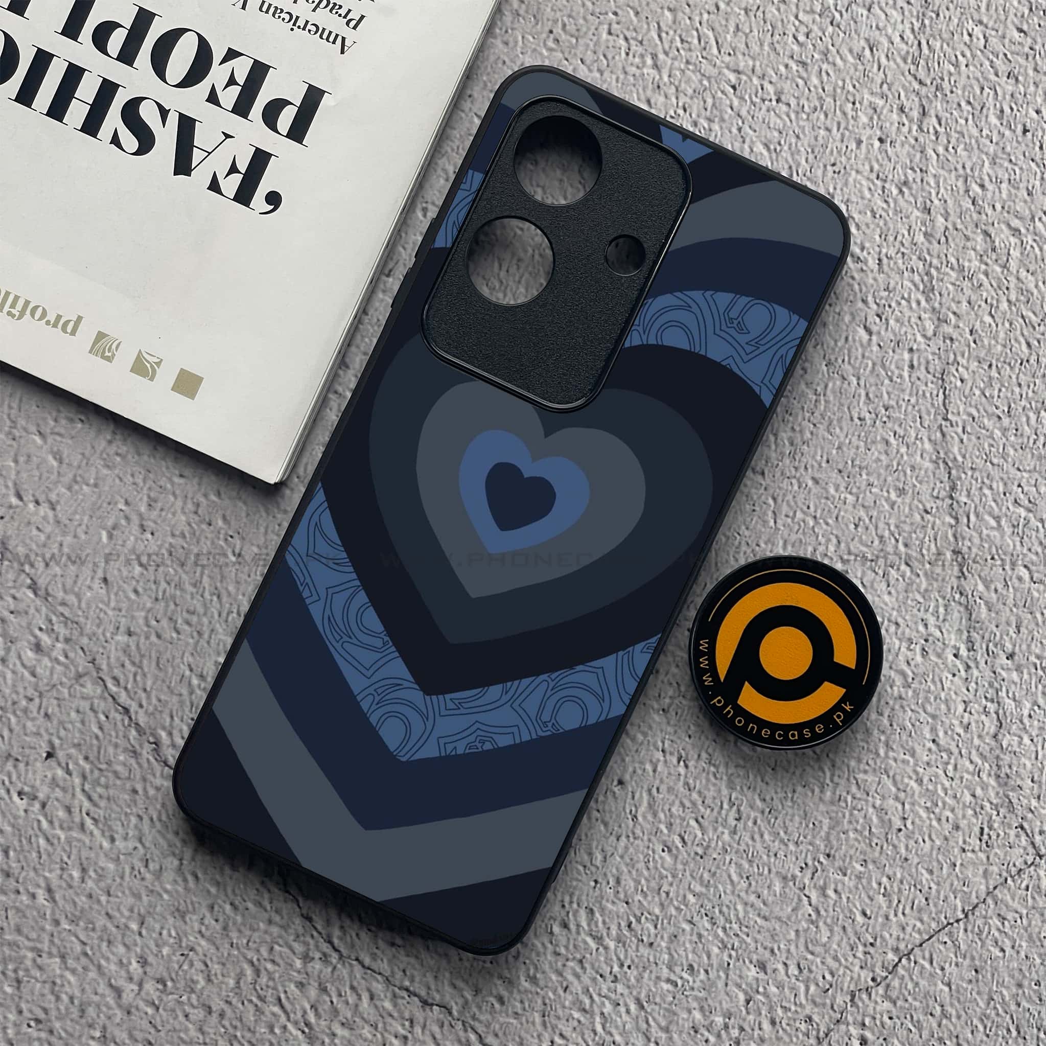 Realme Note 60x - Heart Beat 2.0 Series - Premium Metal  Printed soft Bumper shock Proof Case