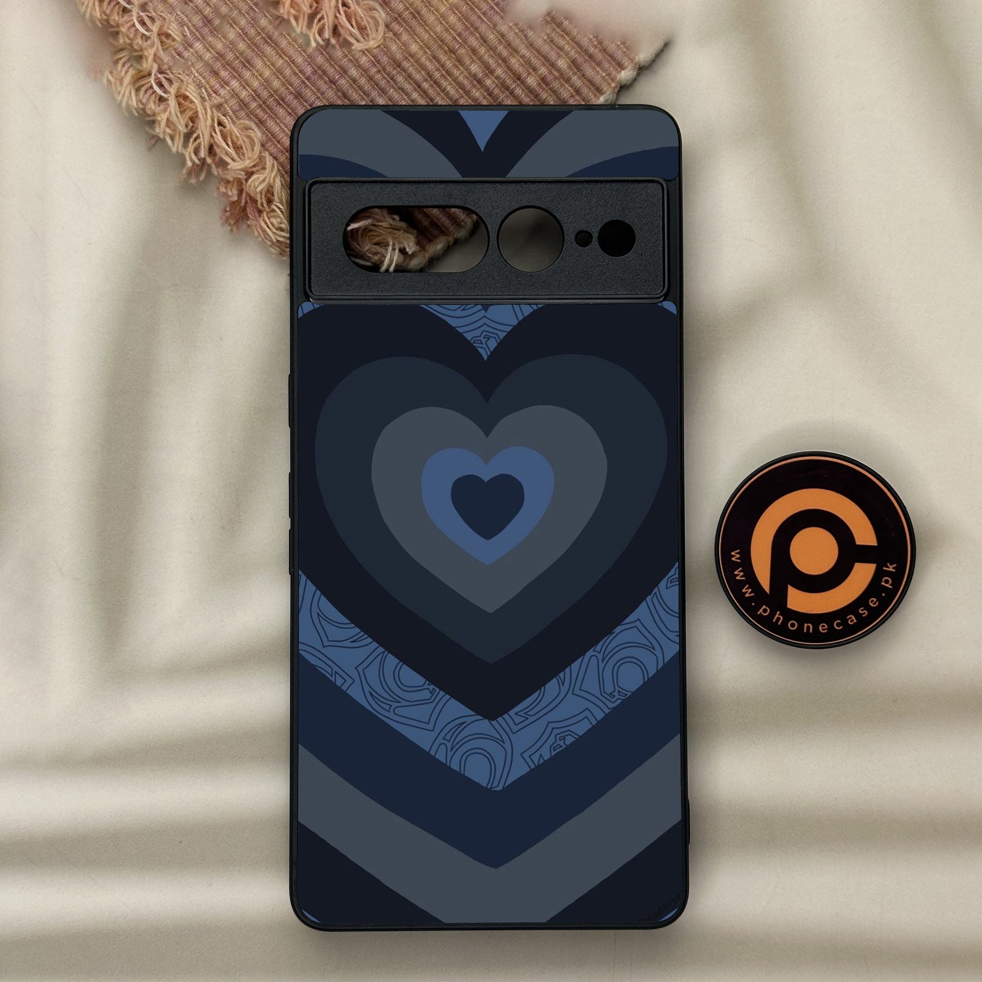Google Pixel 7 Pro - Heart Beat Series 2.0 - Premium Metal Printed soft Bumper Shock Proof Case
