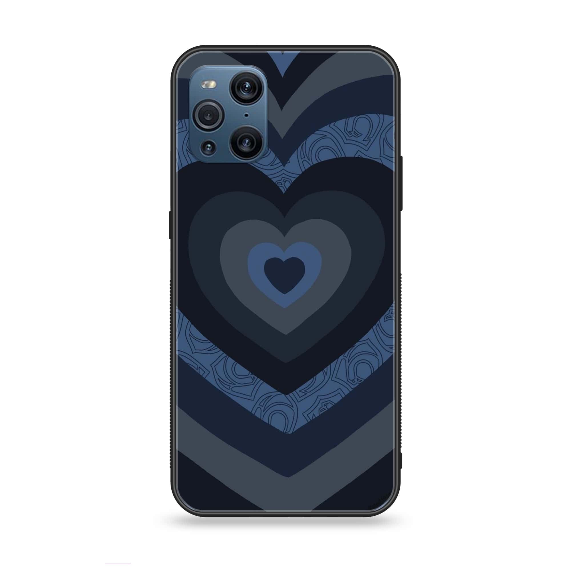 Oppo Find X3 - Heart beat 2.0 Series - Premium Printed Glass soft Bumper shock Proof Case