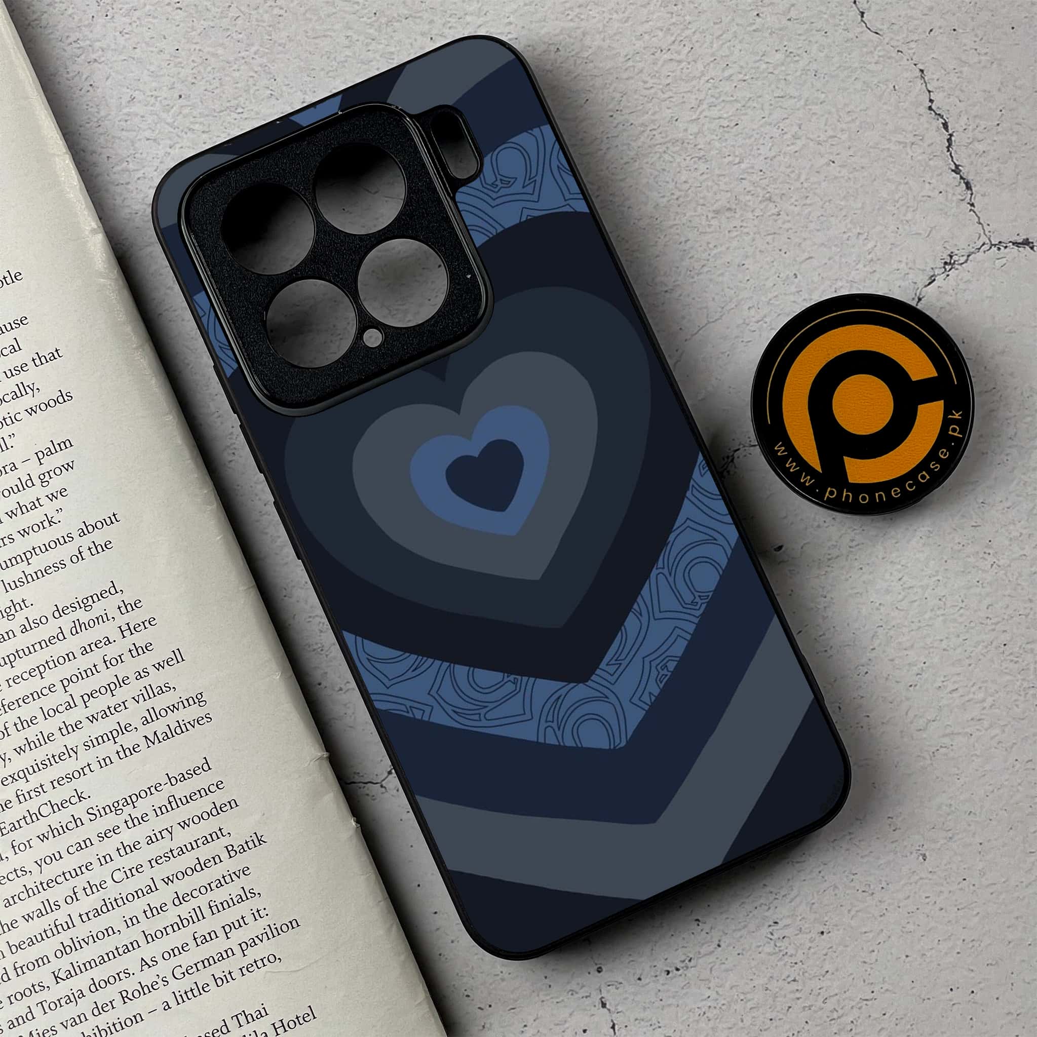 Xiaomi 15 - Heart Beat 2.0 Series - Premium Metal Printed soft Bumper shock Proof Case