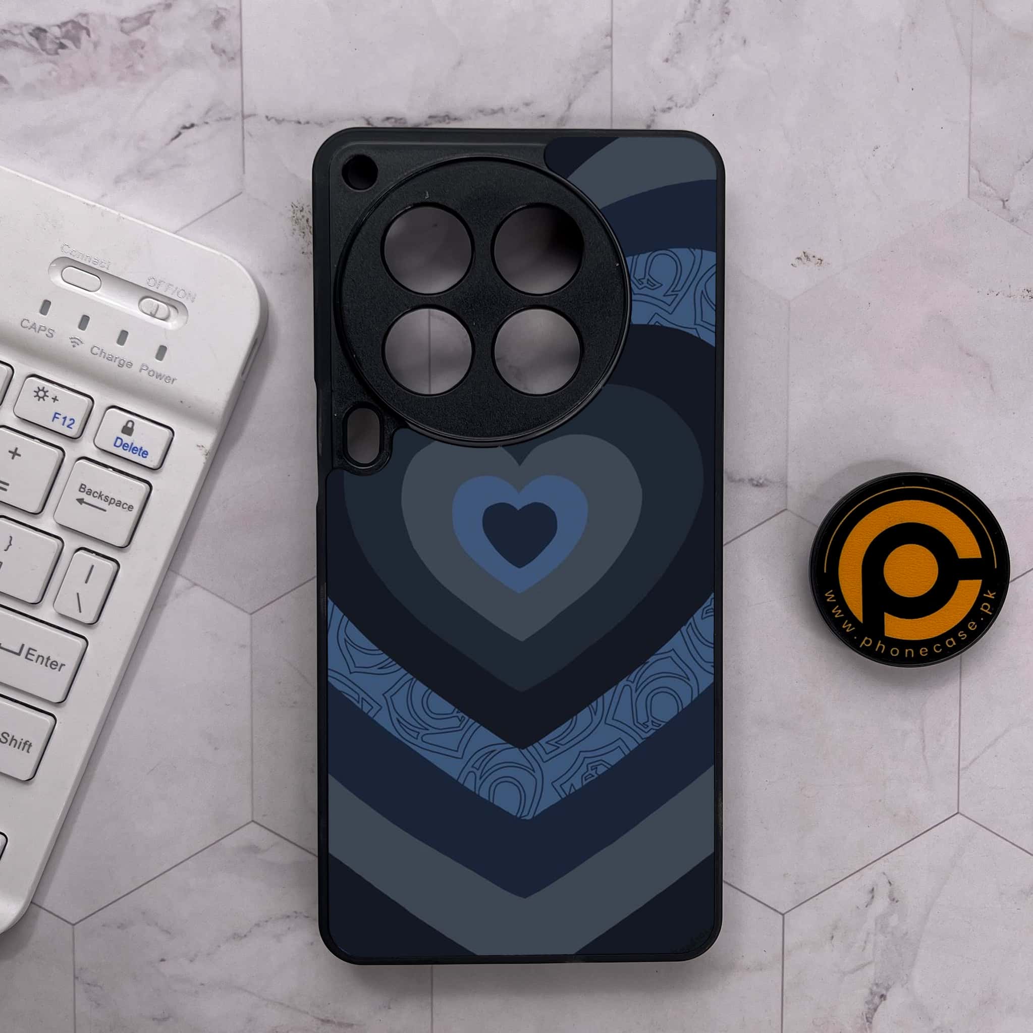 Tecno Camon 30 Premier - Heart Beat 2.0 Series - Premium Metal Printed soft Bumper shock Proof Case