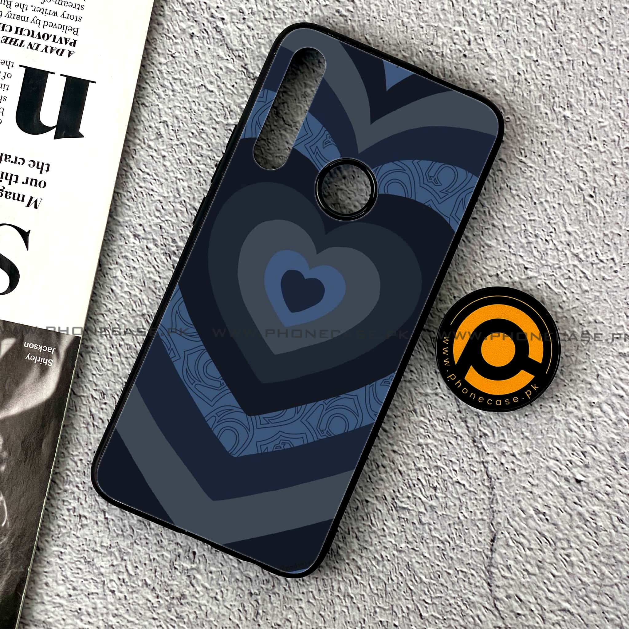 Huawei Y9 Prime (2019) - Heart Beat Series 2.0 - Premium Printed Glass soft Bumper shock Proof Case