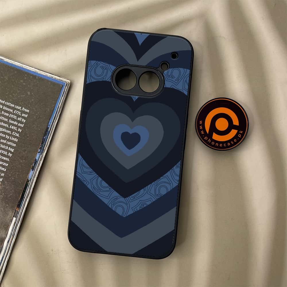 Nothing Phone (2a) - Heart Beat 2.0 Series - Premium Metal Printed soft Bumper Shock Proof Case
