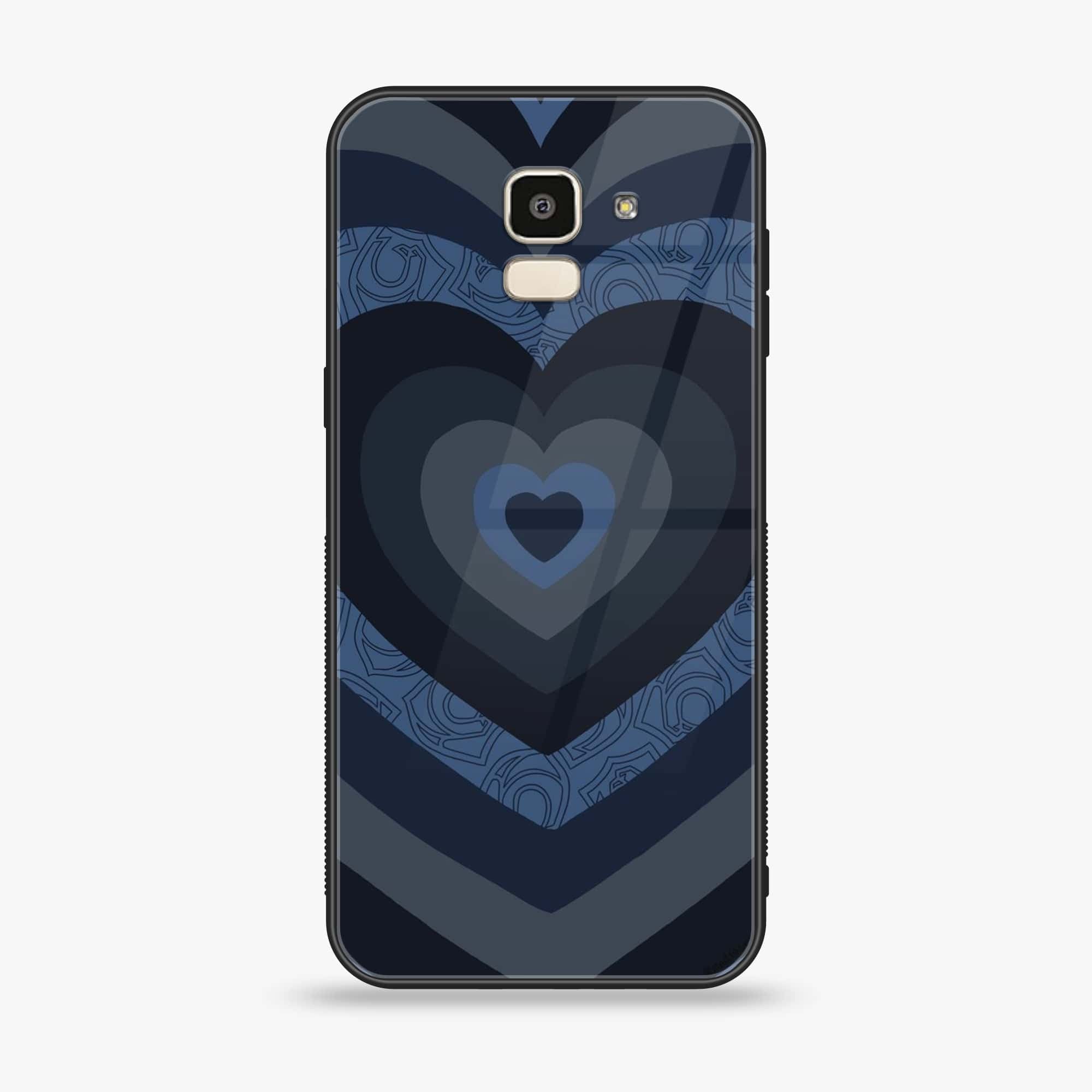 Samsung Galaxy J6 (2018) - Heart Beat 2.0 Series - Premium Printed Glass soft Bumper shock Proof Case