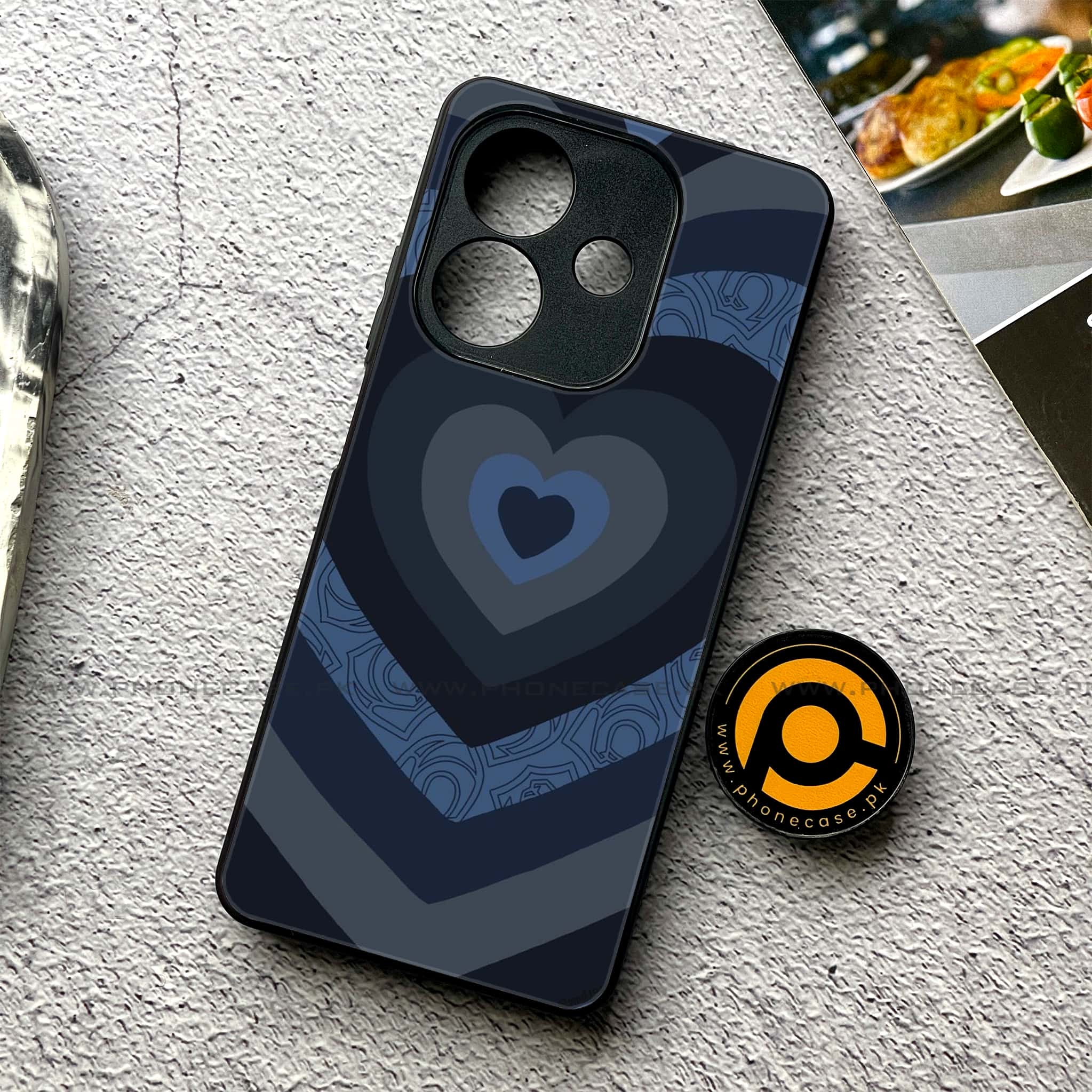 Oppo A5i - Heart Beat 2.0 Series - Premium Metal Printed soft Bumper shock Proof Case