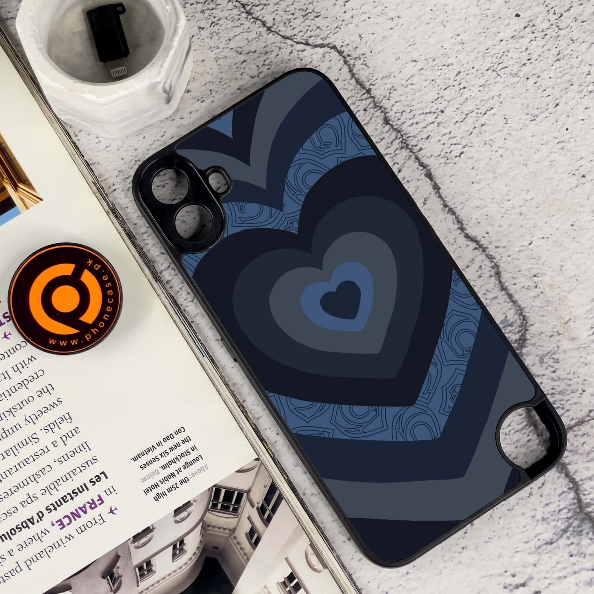 Nothing CMF Phone 1 - Heart Beat 2.0 Series - Premium Metal Printed soft Bumper Shock Proof Case