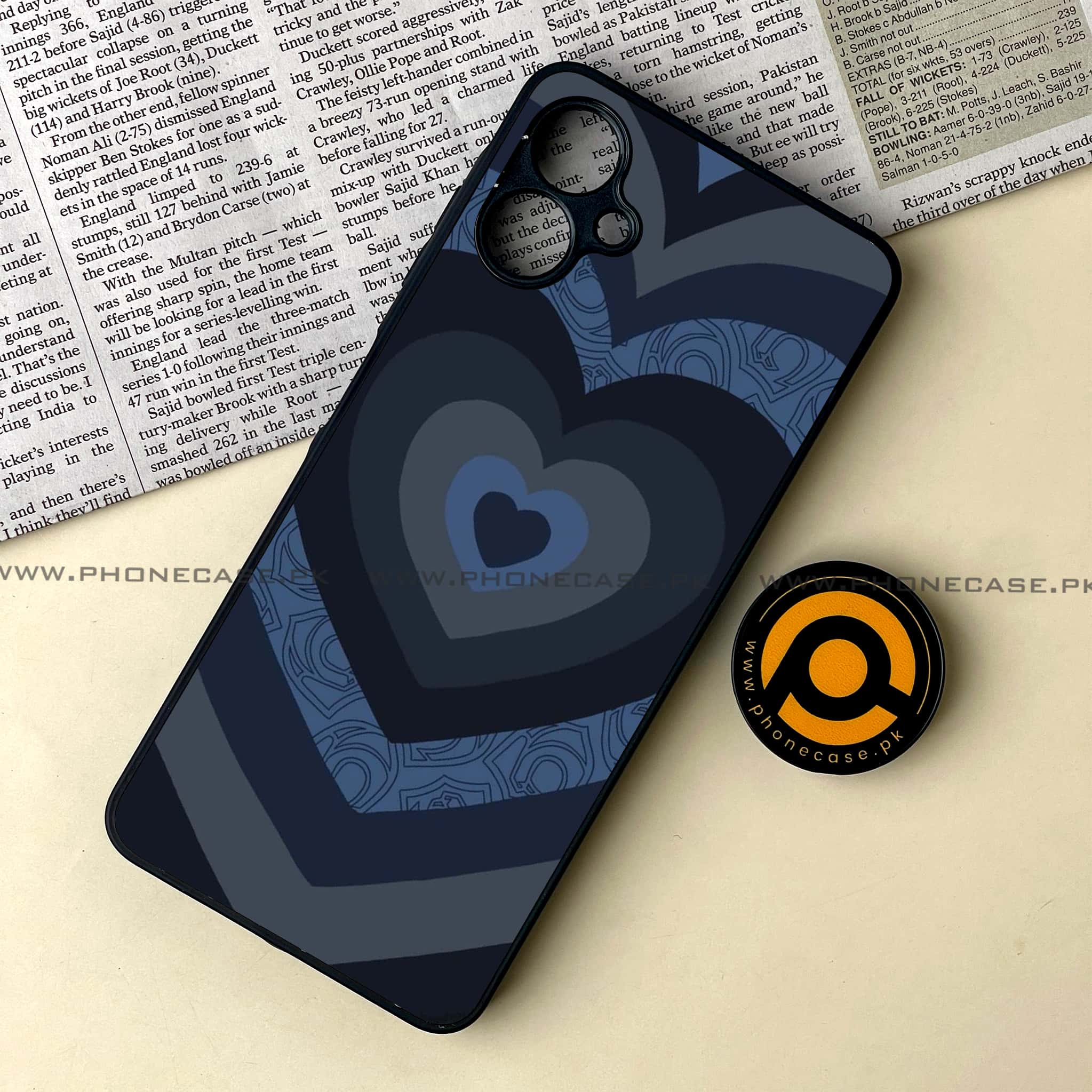 Samsung Galaxy A06  - Heart Beat 2.0 Series - Premium Metal Printed soft Bumper shock Proof Case