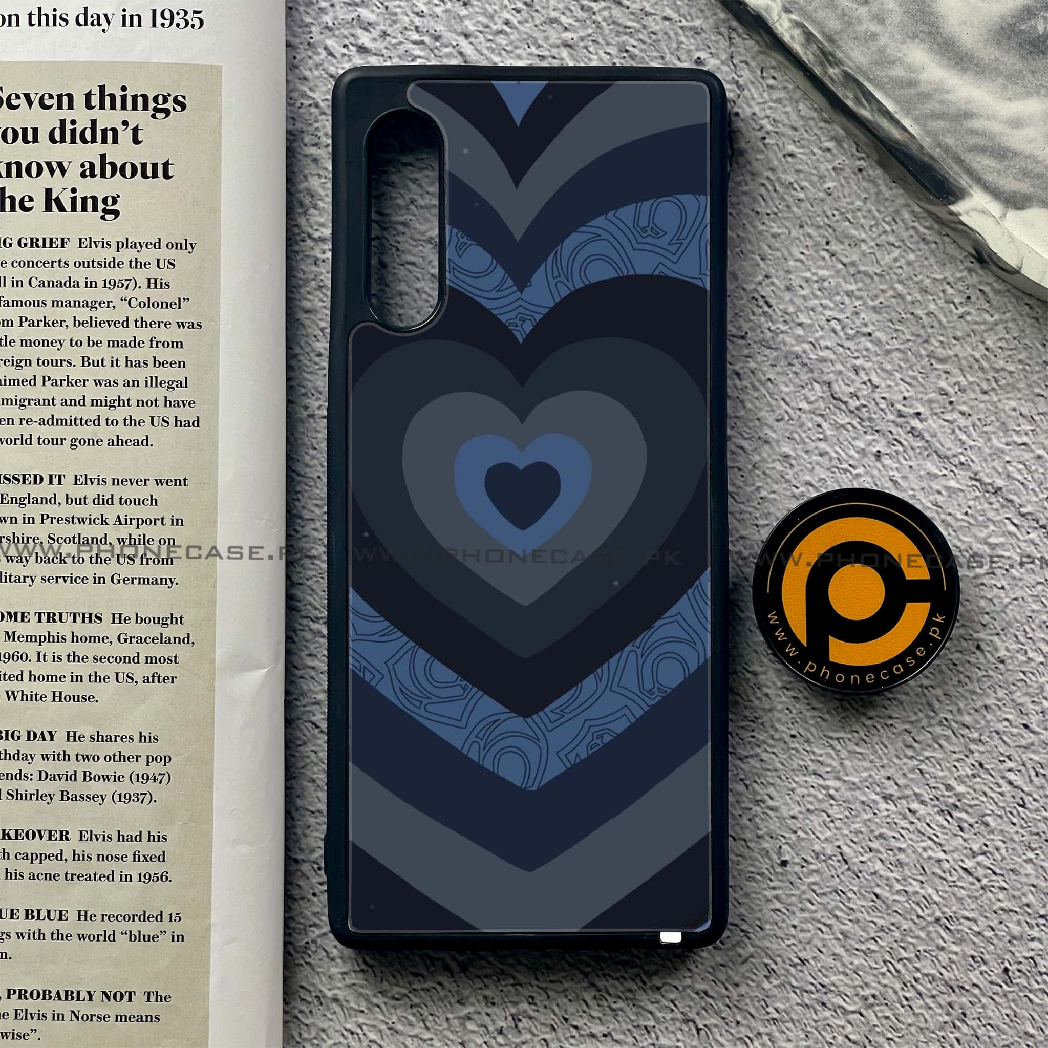 LG Velvet - Heart Beat 2.0 Series - Premium Printed Glass soft Bumper shock Proof Case