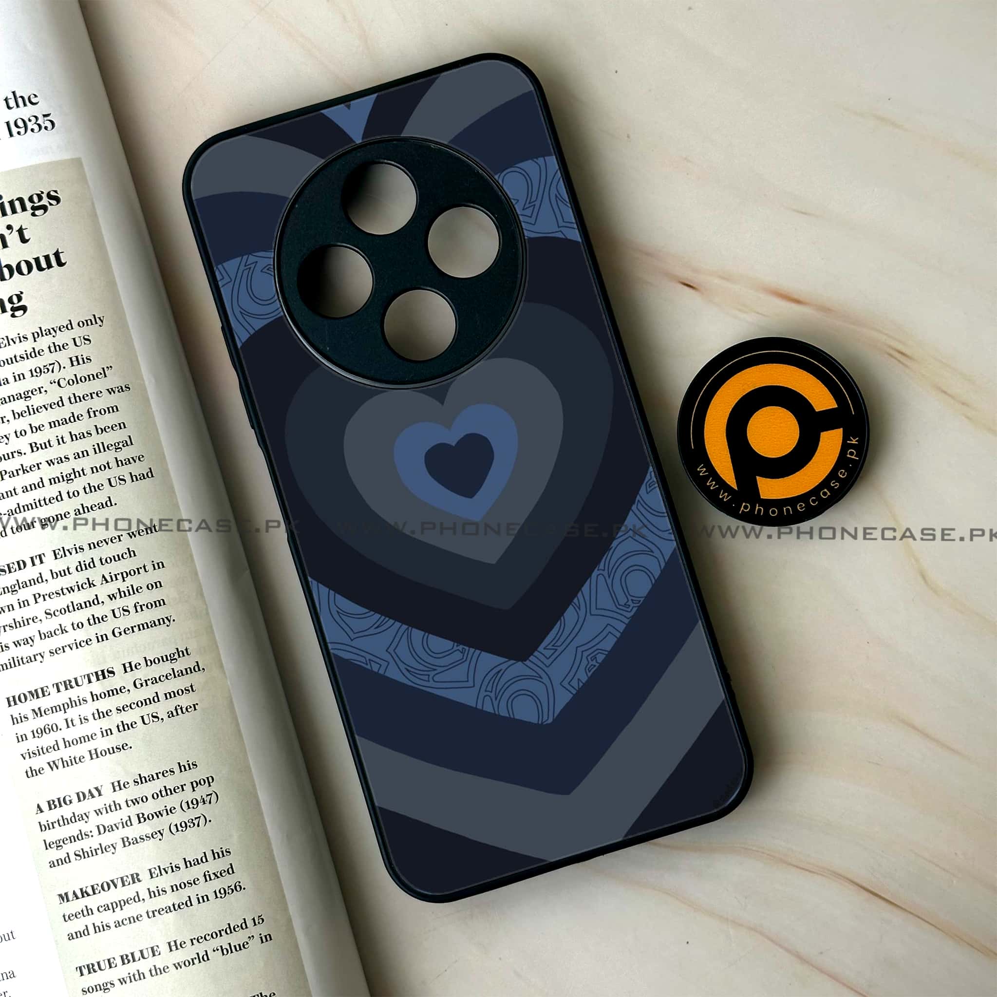 Oppo F27 Pro - Heart Beat 2.0 Series - Premium Metal Printed soft Bumper Shock Proof Case