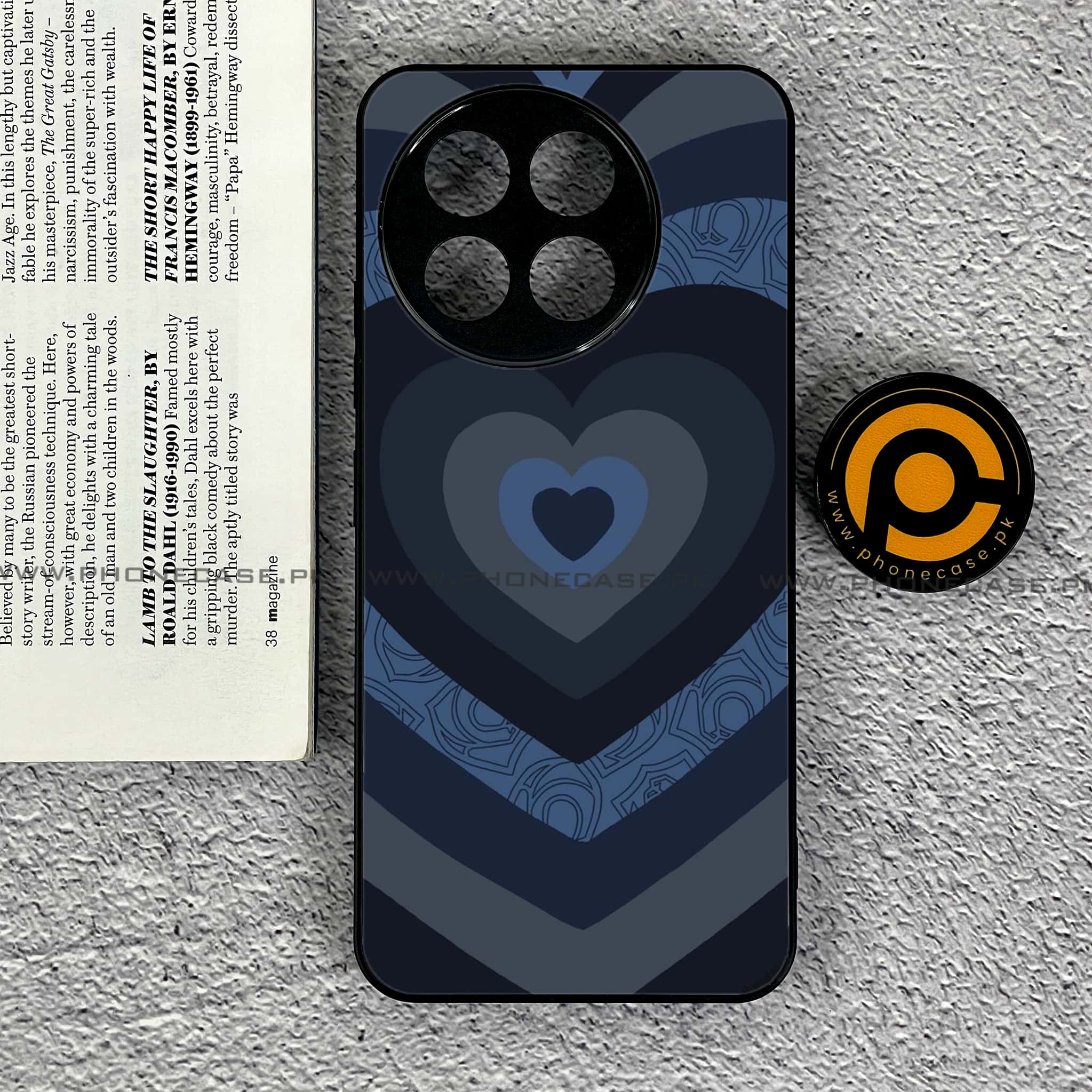 OnePlus Ace 5 - Heart Beat 2.0 Series - Premium Metal Printed soft Bumper shock Proof Case