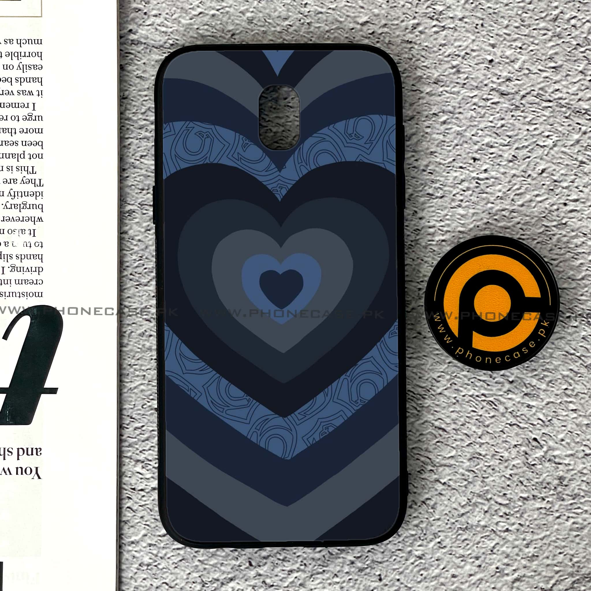 Samsung Galaxy J5 Pro 2017 - Heart Beat 2.0 Series - Premium Printed Metal soft Bumper shock Proof Case