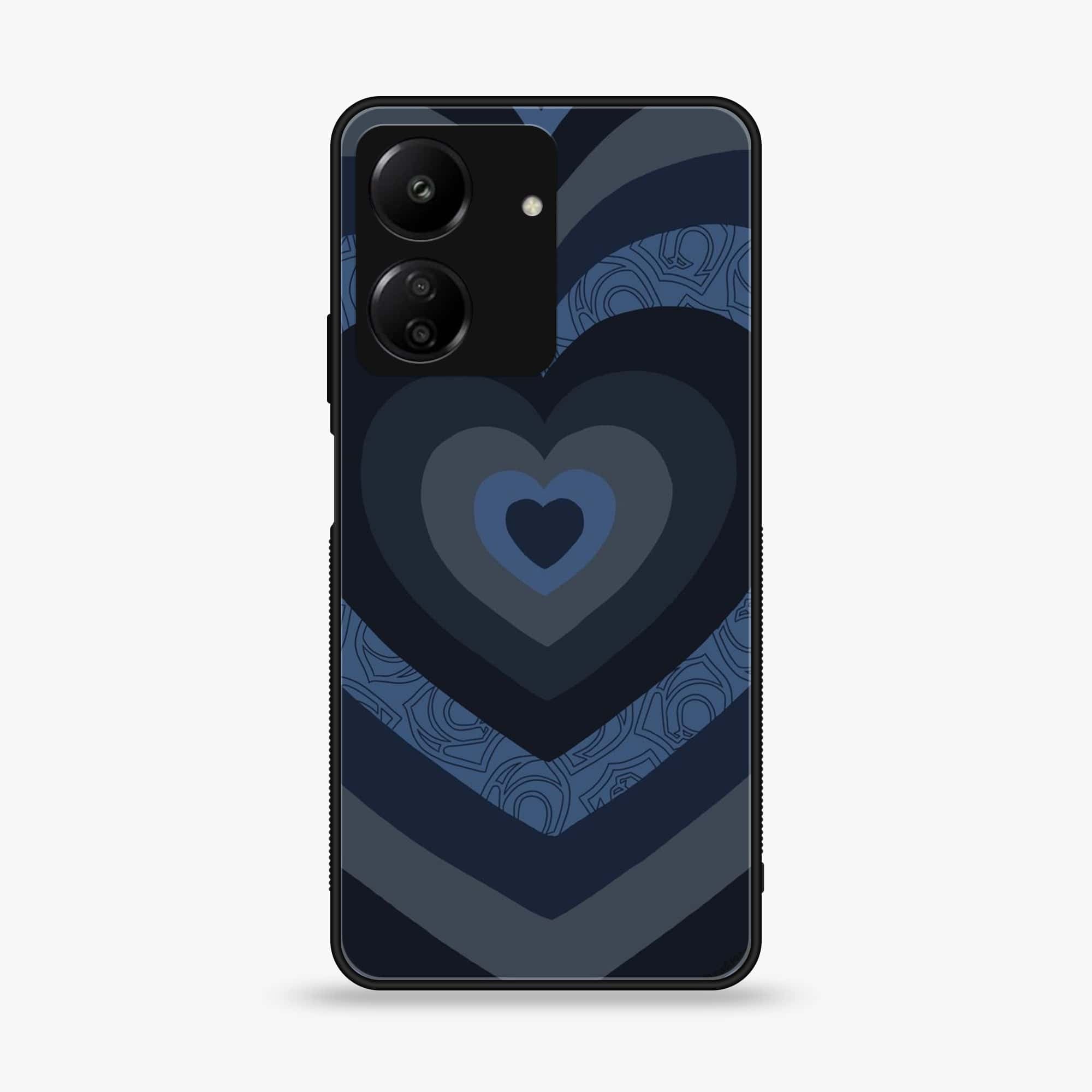 Xiaomi Poco C65 - Heart Beat 2.0 Series - Premium Printed Glass soft Bumper shock Proof Case