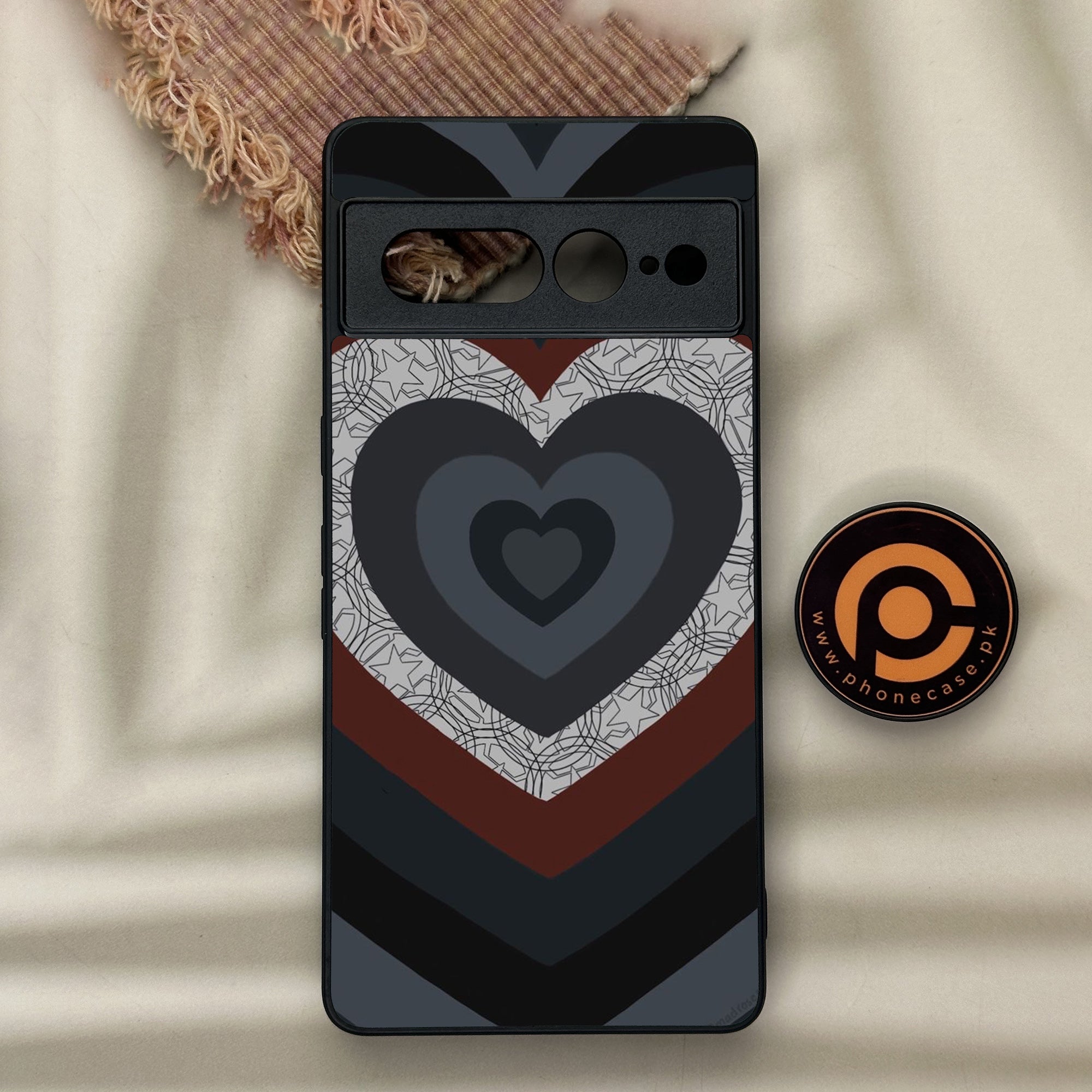 Google Pixel 7 Pro - Heart Beat Series 2.0 - Premium Metal Printed soft Bumper Shock Proof Case