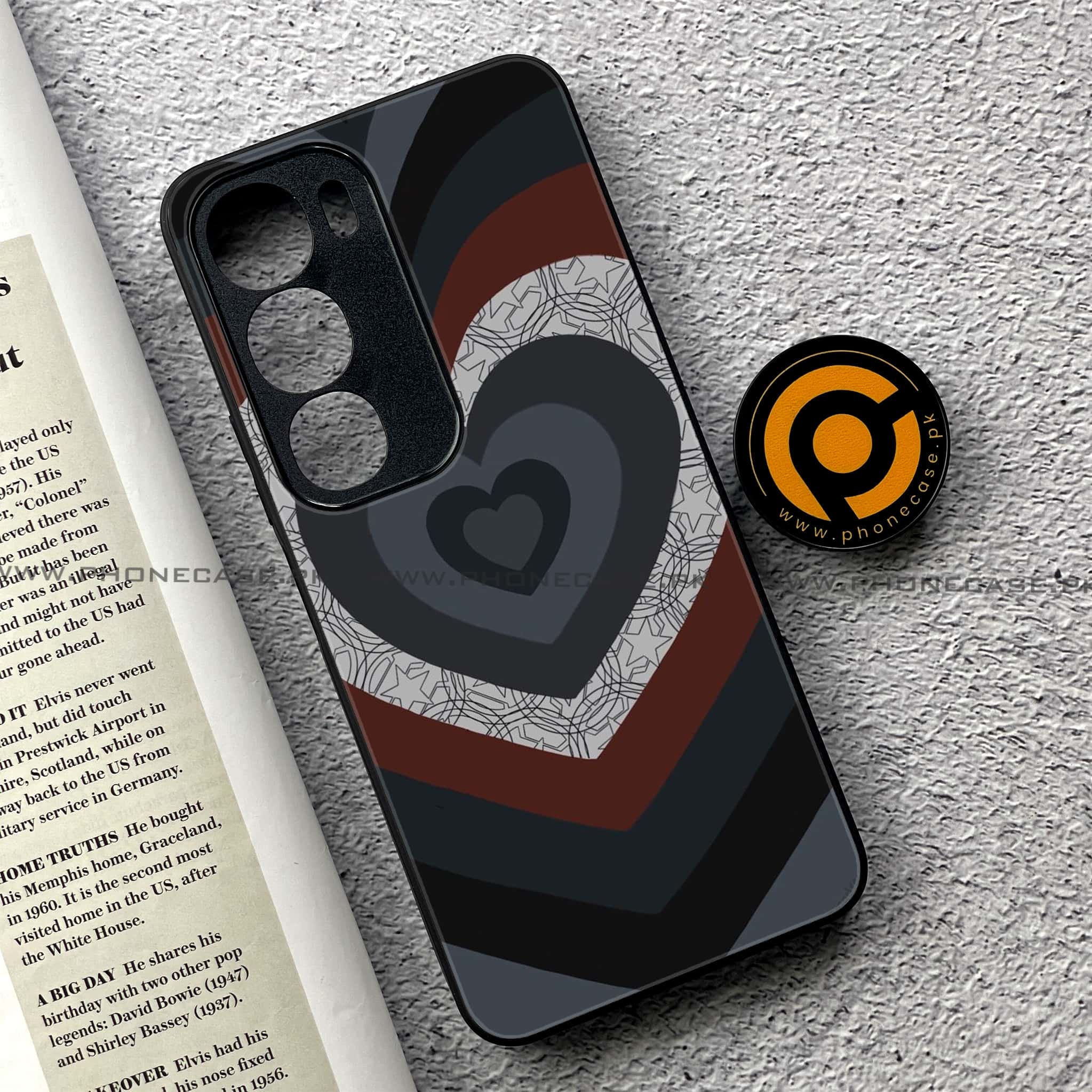 Vivo Y19s Pro - Heart Beat 2.0 Series - Premium Metal Printed soft Bumper shock Proof Case
