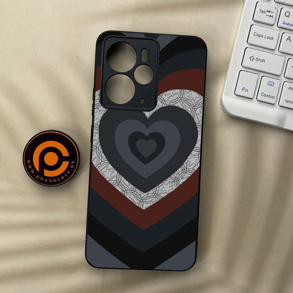 Realme 14 5G - Heart Beat 2.0 Series - Premium Metal Printed soft Bumper Shock Proof Case