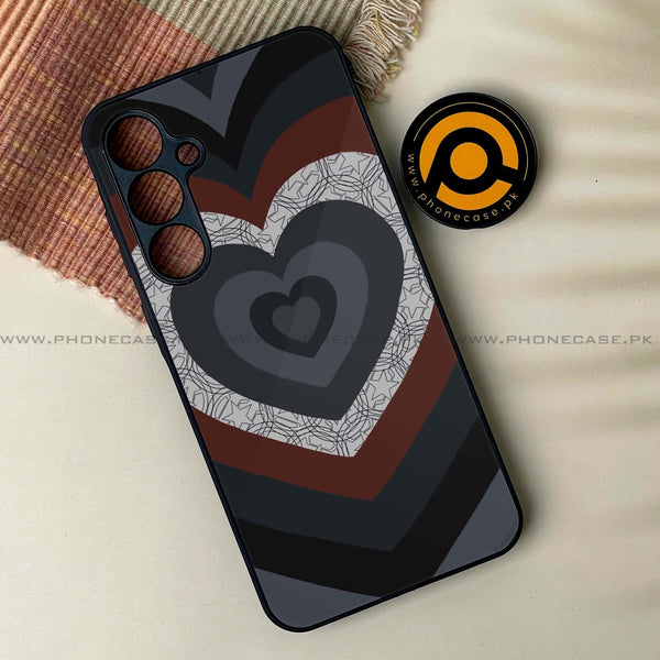 Samsung Galaxy A04s - Heart Beat 2.0 Design 7  - Premium Printed Glass soft Bumper shock Proof Case CS-35855
