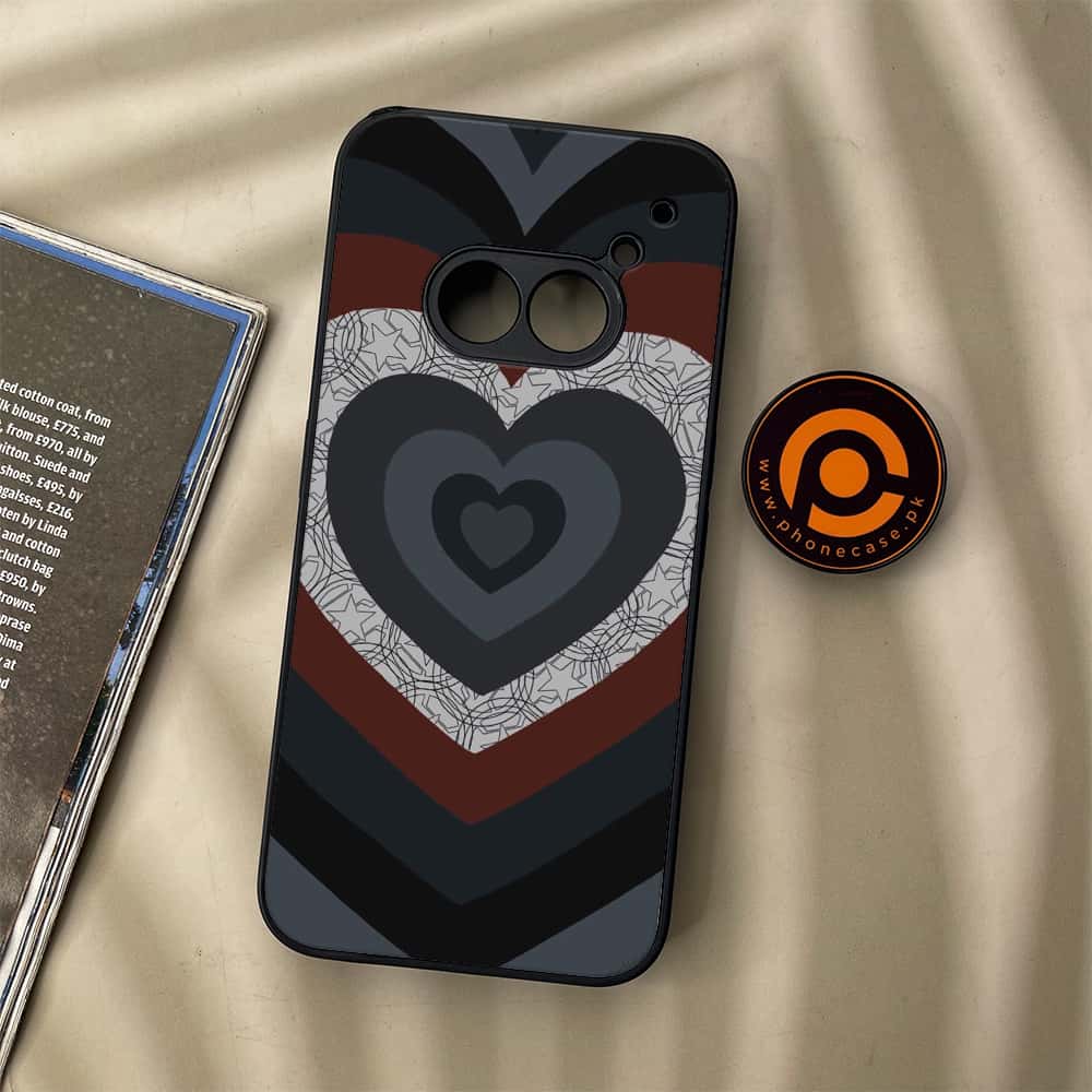 Nothing Phone (2a) - Heart Beat 2.0 Series - Premium Metal Printed soft Bumper Shock Proof Case