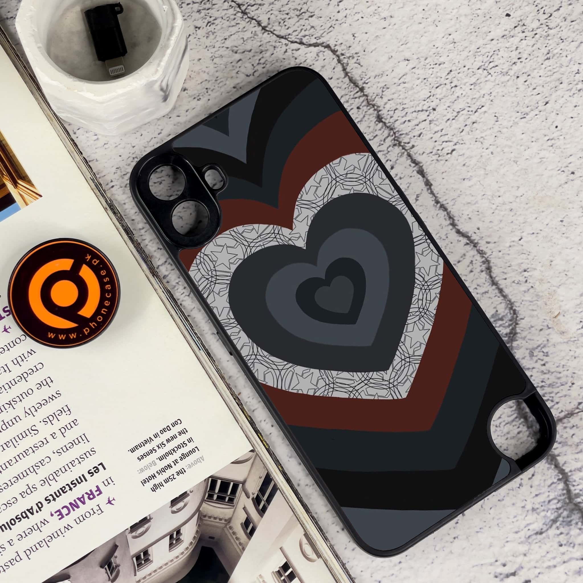 Nothing CMF Phone 1 - Heart Beat 2.0 Series - Premium Metal Printed soft Bumper Shock Proof Case