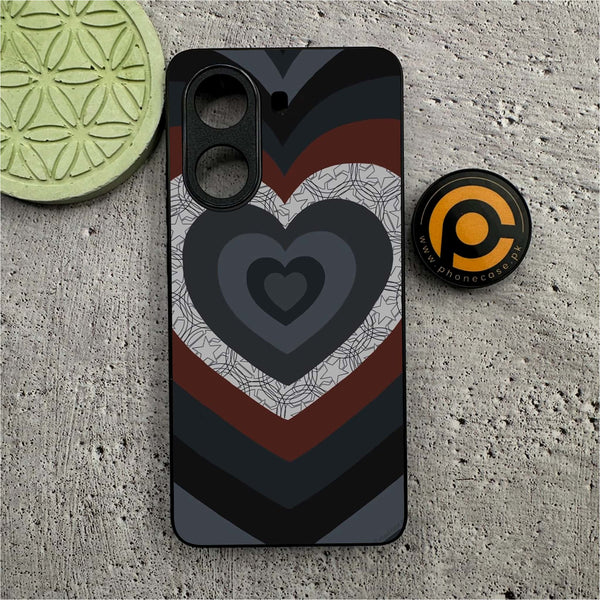 Xiaomi Redmi Turbo 4 - Heart Beat 2.0 Series - Premium Metal Printed soft Bumper shock Proof Case