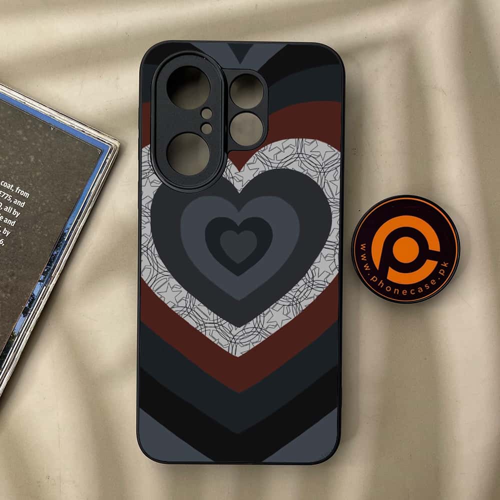 Vivo X200 FE - Heart Beat 2.0 Series - Premium Metal Printed soft Bumper Shock Proof Case