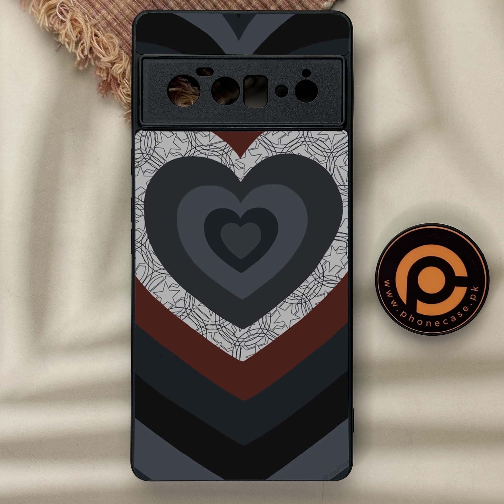 Google Pixel 6 Pro - Heart Beat Series 2.0 - Premium Metal Printed soft Bumper Shock Proof Case