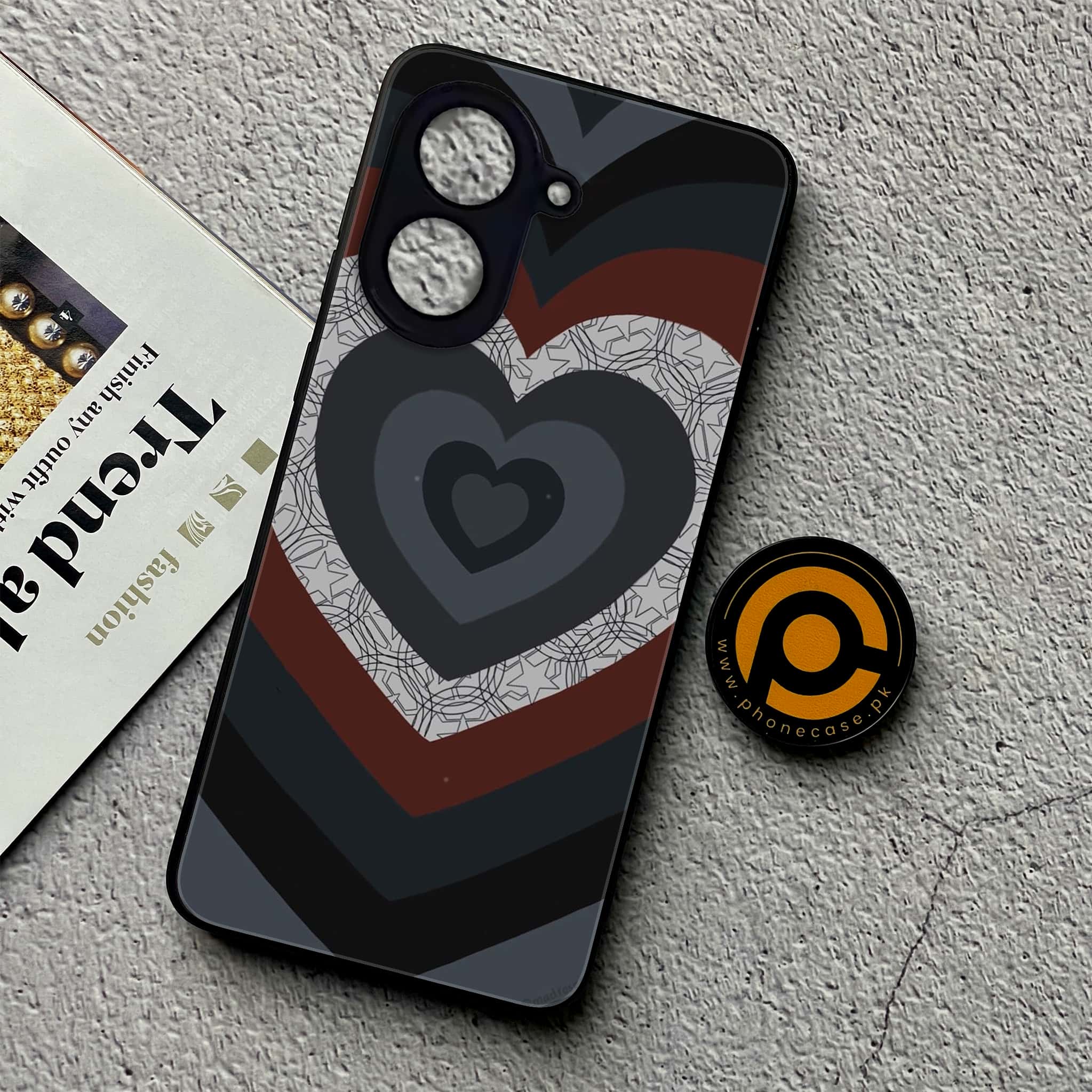 Xiaomi Redmi A5 - Heart Beat 2.0 Series - Premium Metal Printed soft Bumper shock Proof Case