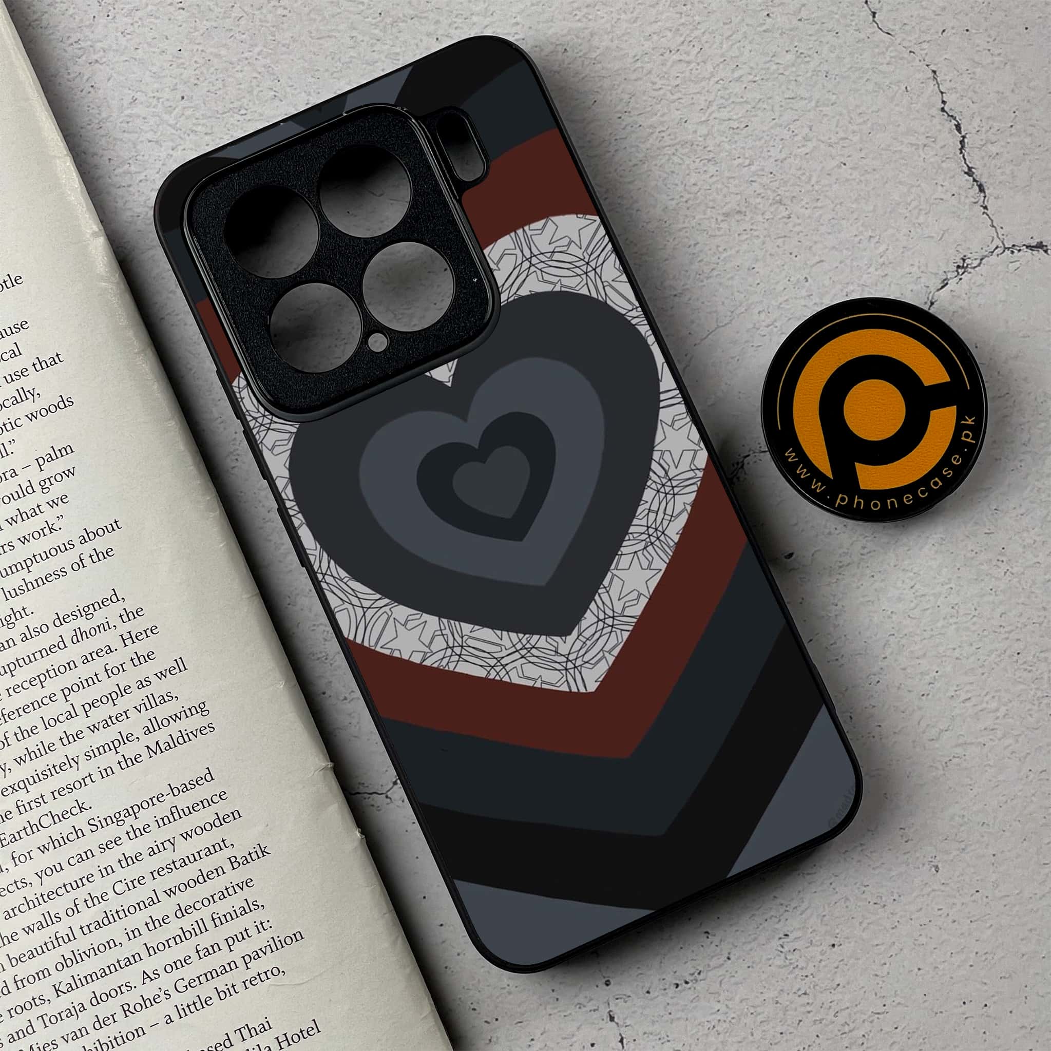 Xiaomi 15 - Heart Beat 2.0 Series - Premium Metal Printed soft Bumper shock Proof Case
