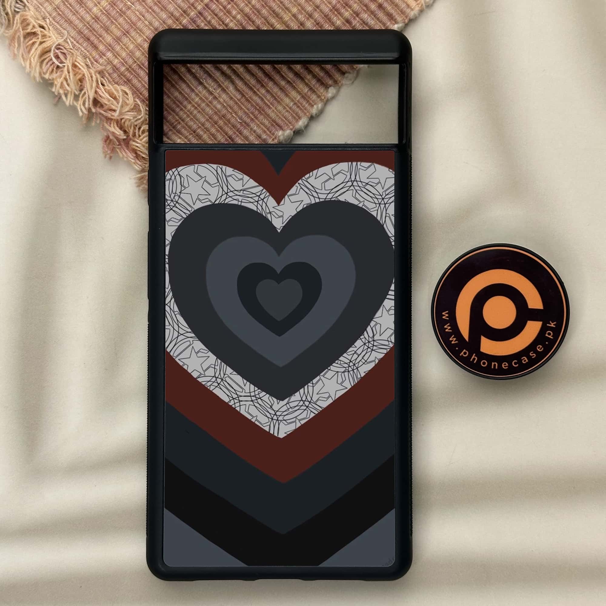 Google Pixel 6 - Heart Beat Series 2.0 - Premium Metal Printed soft Bumper Shock Proof Case