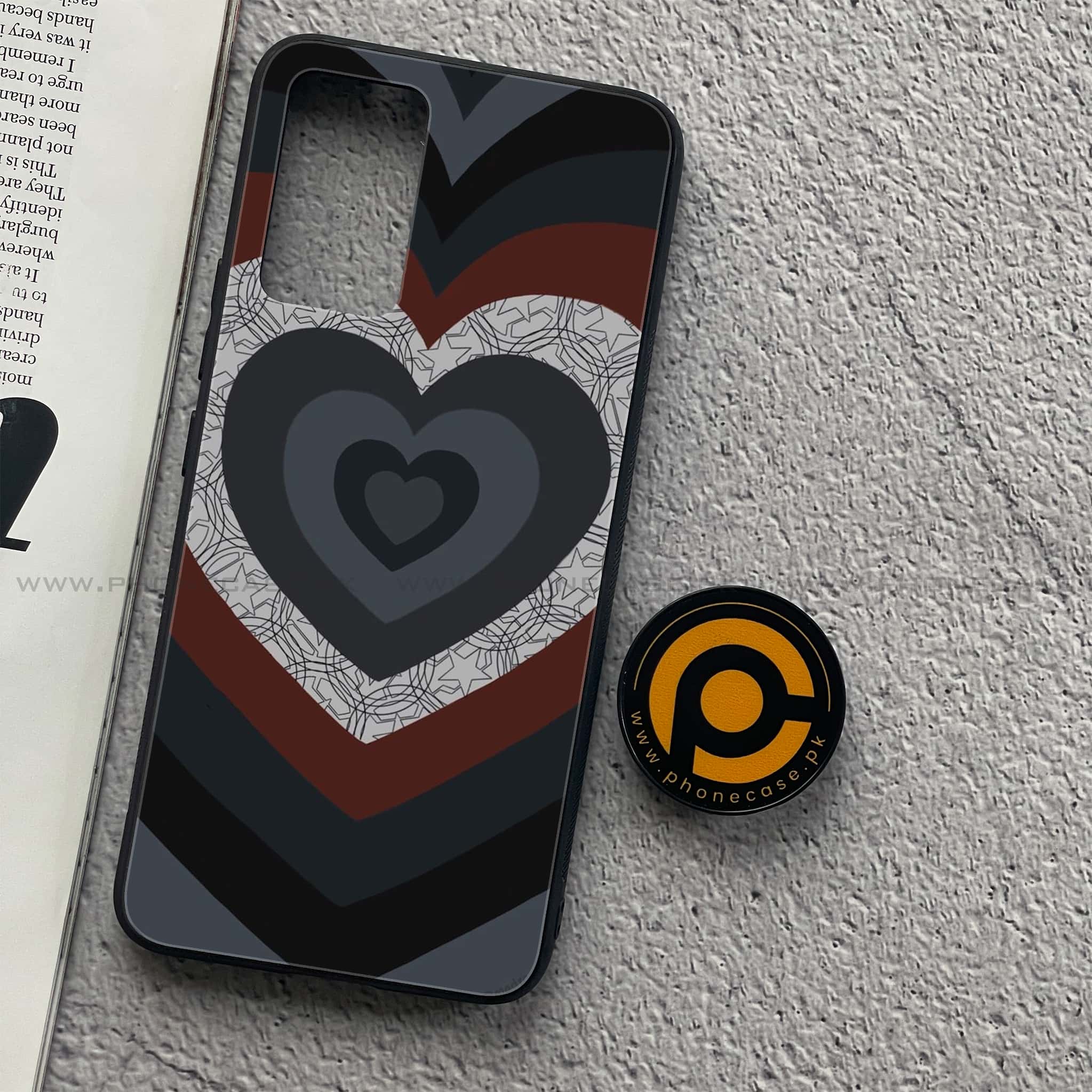 Vivo V21 - Heart Beat Series 2.0 - Premium Printed Glass soft Bumper shock Proof Case