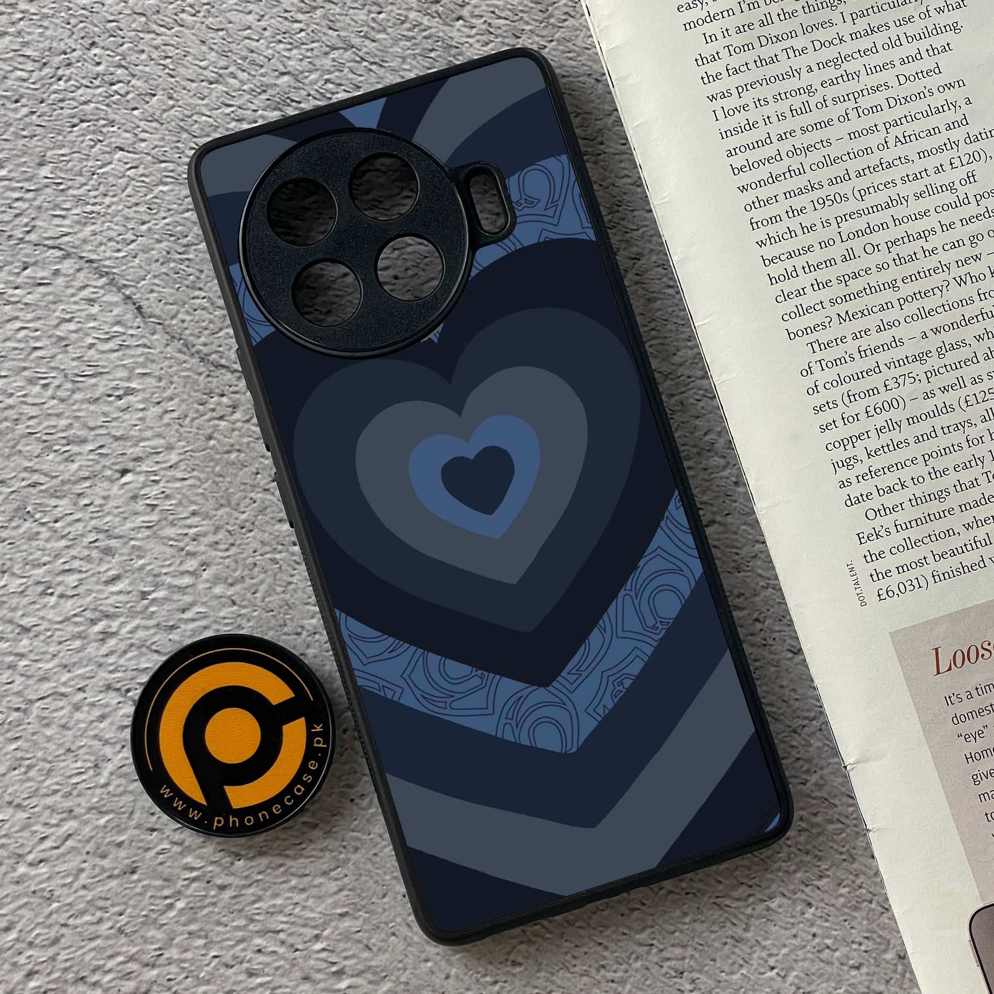 Tecno Spark 20 pro plus - Heart Beat 2.0 Series - Premium Printed Glass soft Bumper shock Proof Case