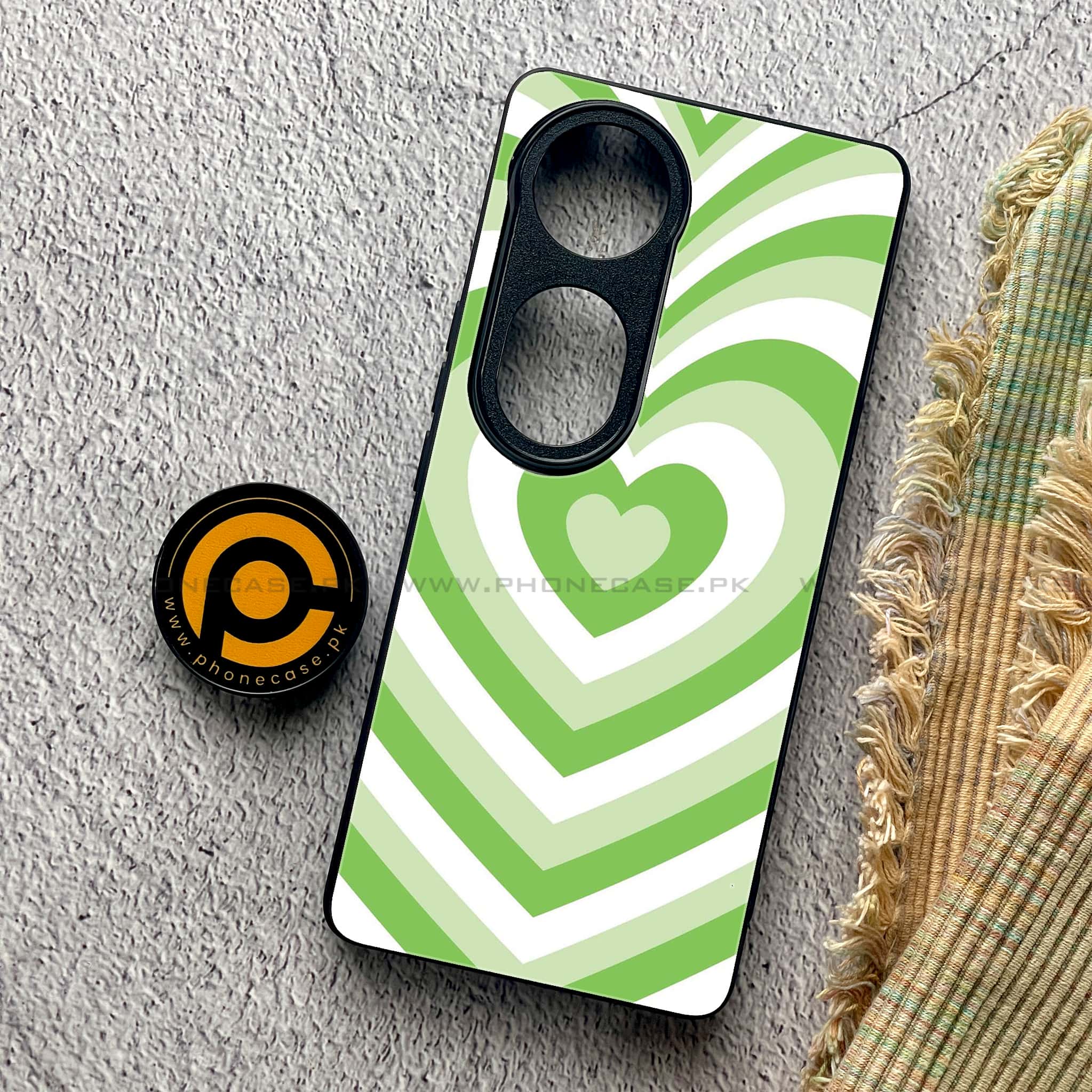 Vivo S19 Pro - Heart Beat Series - Premium Metal Printed soft Bumper shock Proof Case