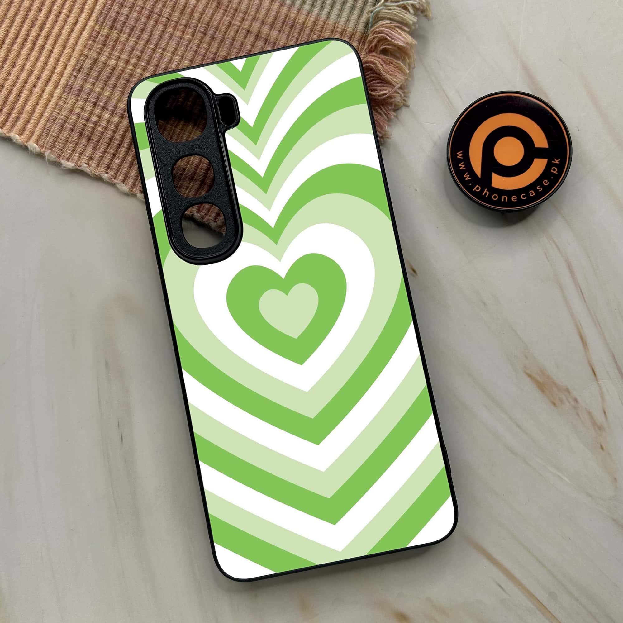 Vivo Y400 - Heart Beat Series - Premium Metal Printed soft Bumper shock Proof Case