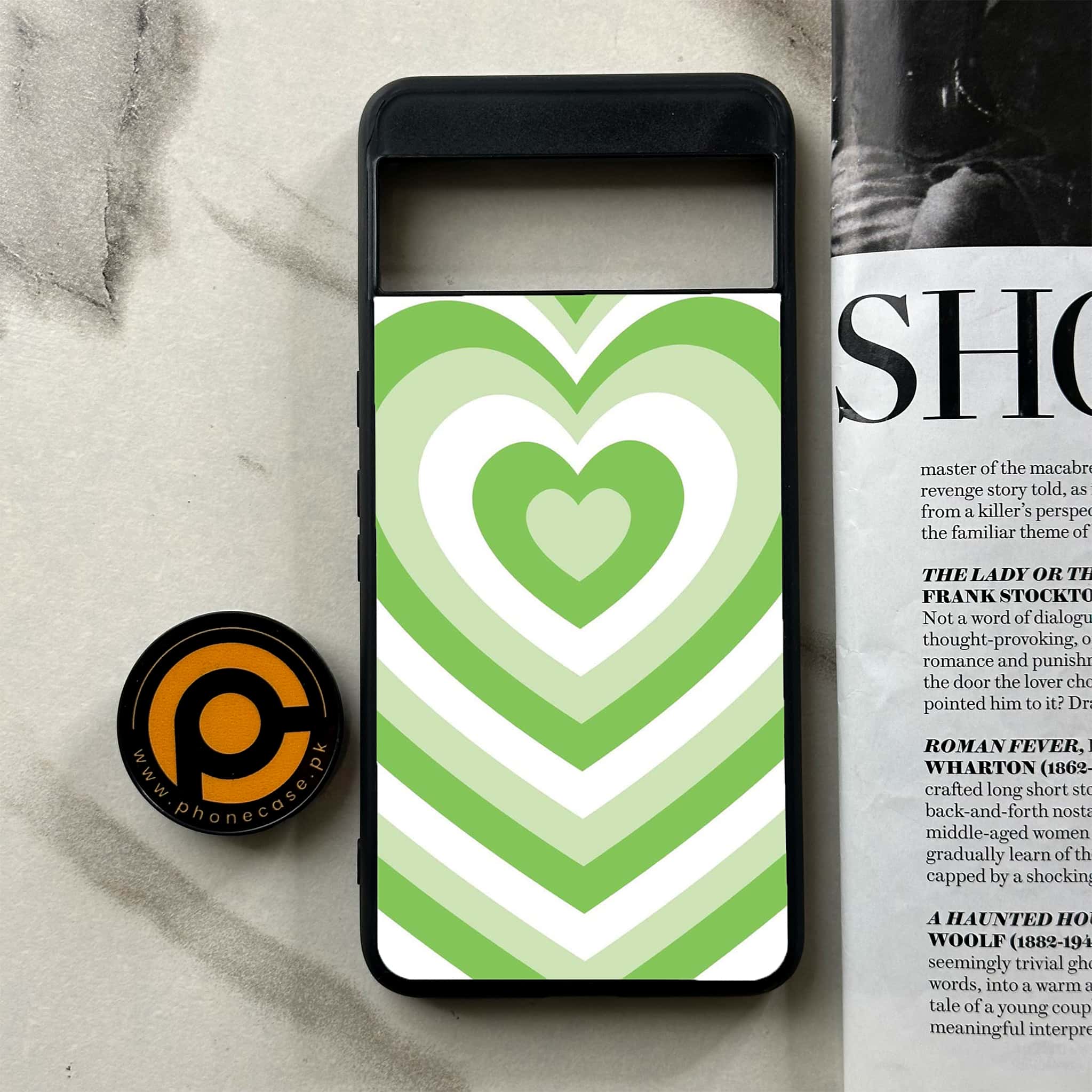 Google Pixel 8a - Heart Beat Series - Premium Printed soft Bumper Shock Proof Case